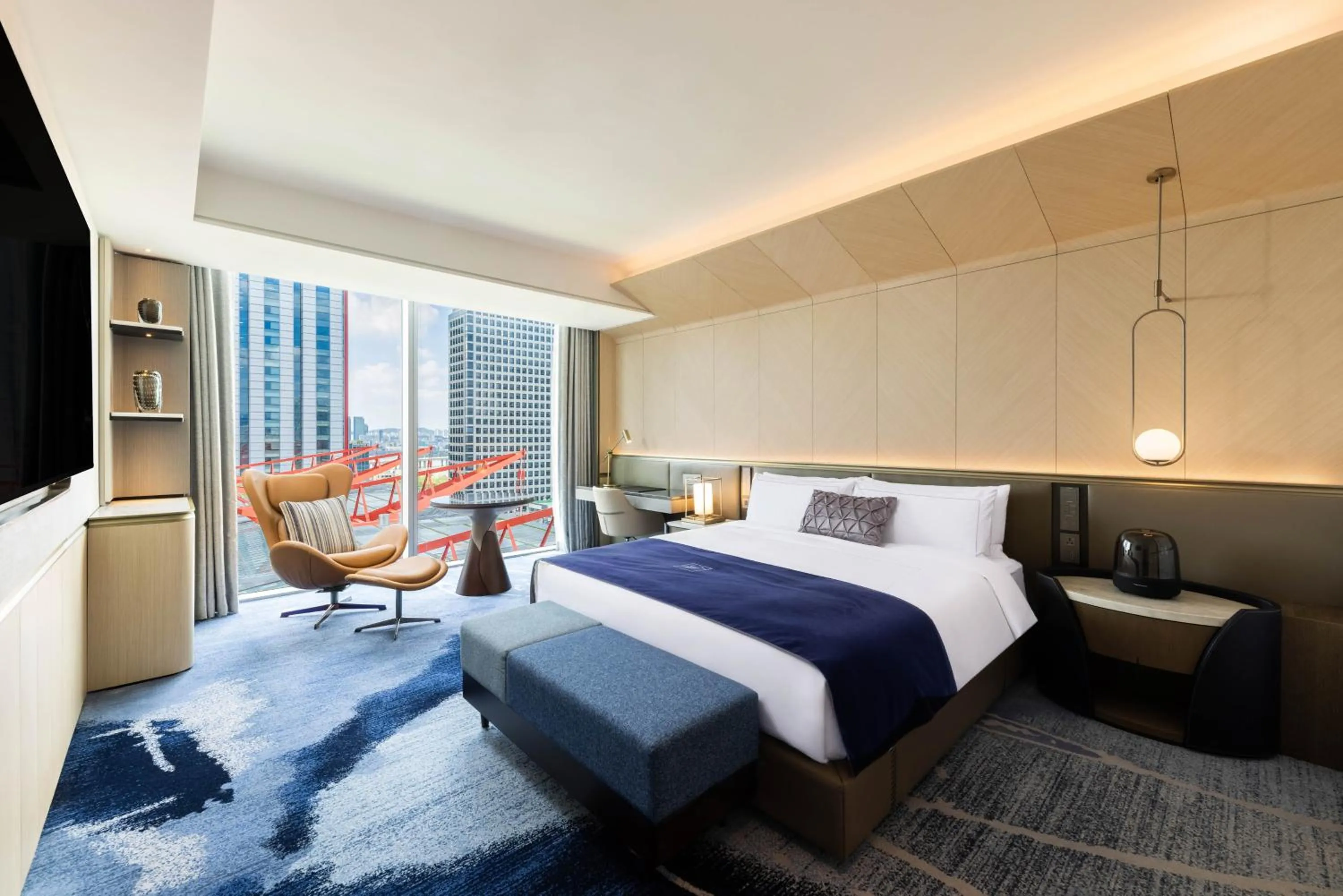 Bedroom, Bed in Fairmont Ambassador Seoul