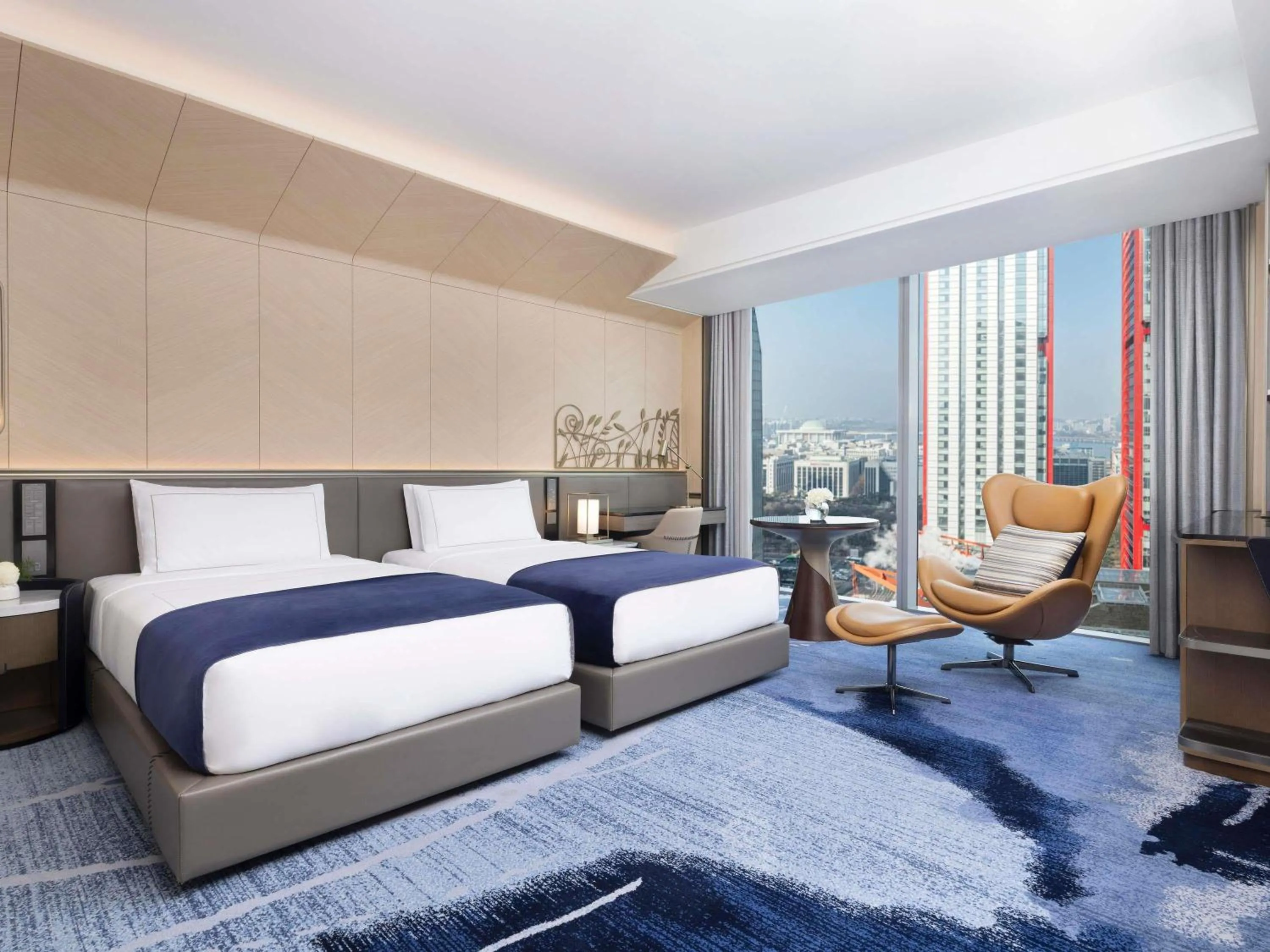 Bedroom, Bed in Fairmont Ambassador Seoul