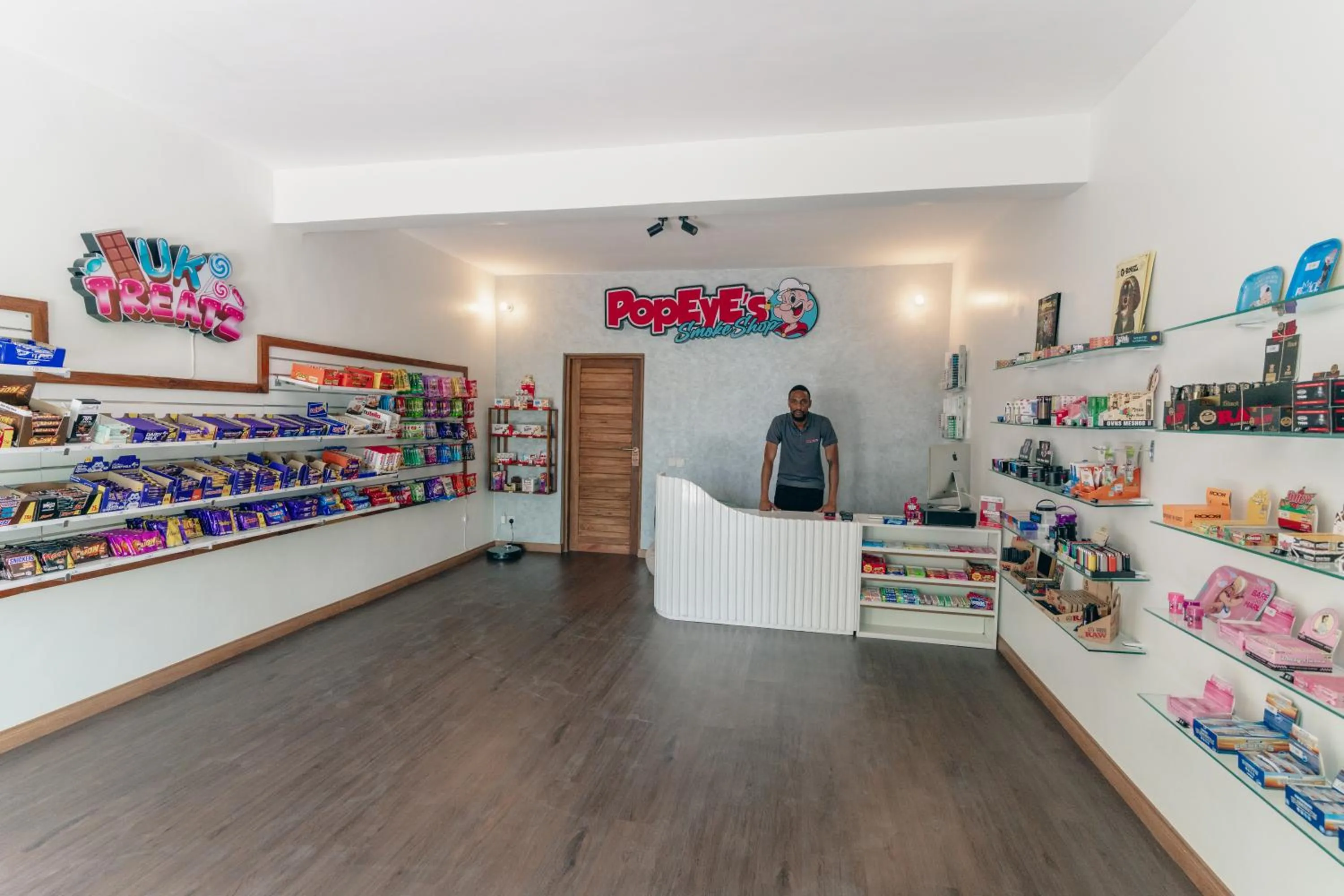 Shopping Area in Aluna Paje