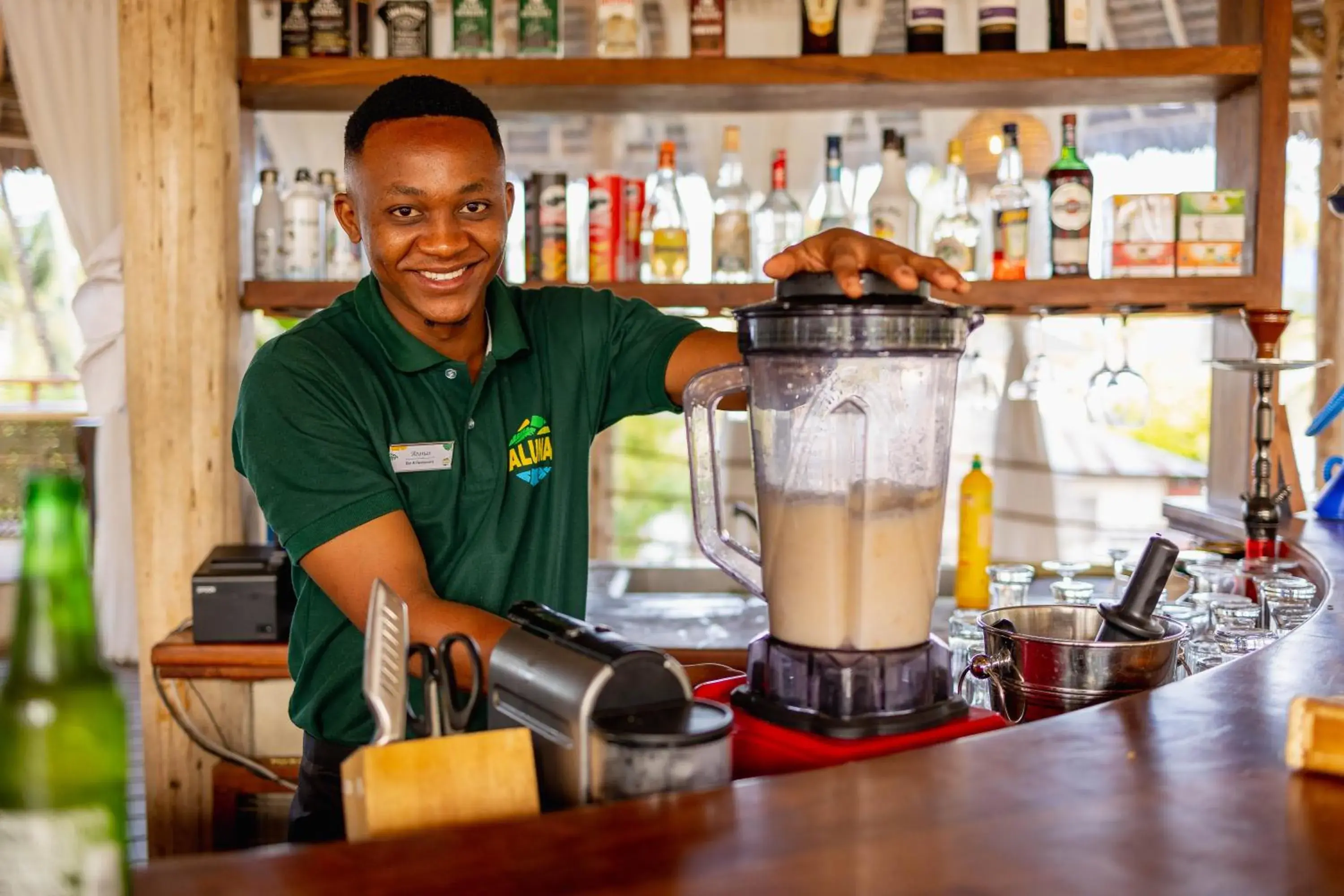 Restaurant/places to eat in Aluna Paje Restaurant/places to eat in Aluna Paje