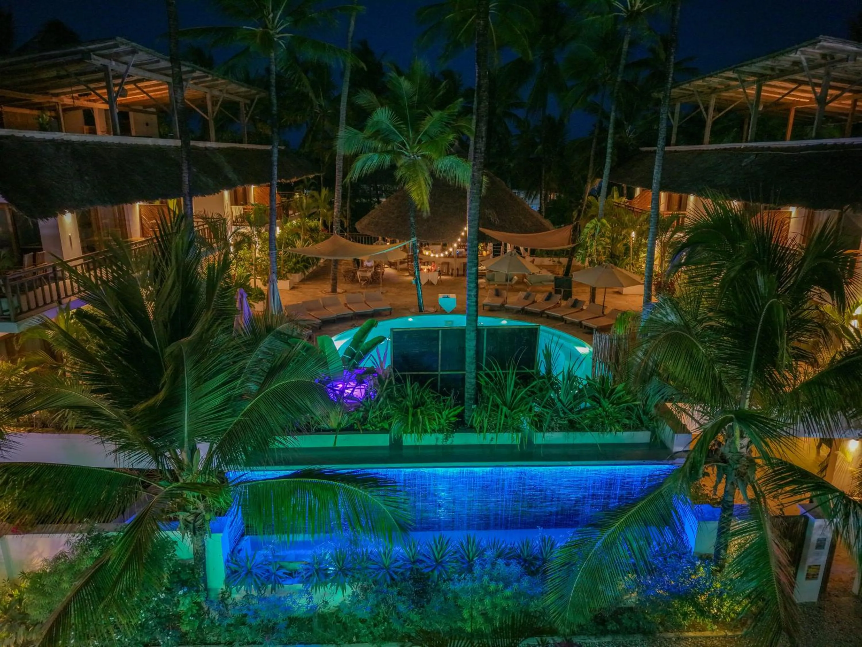 Pool view in Aluna Paje