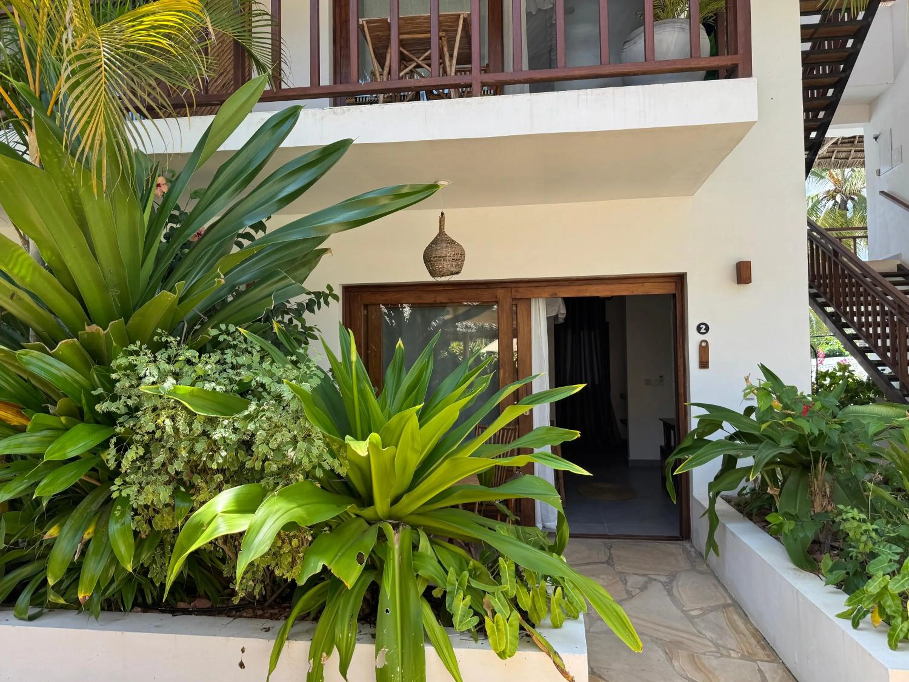 Seating area in Aluna Paje