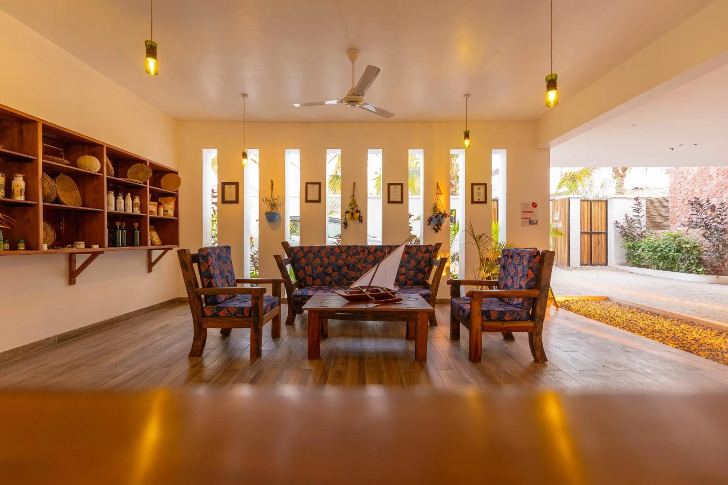 Lobby or reception in Aluna Paje