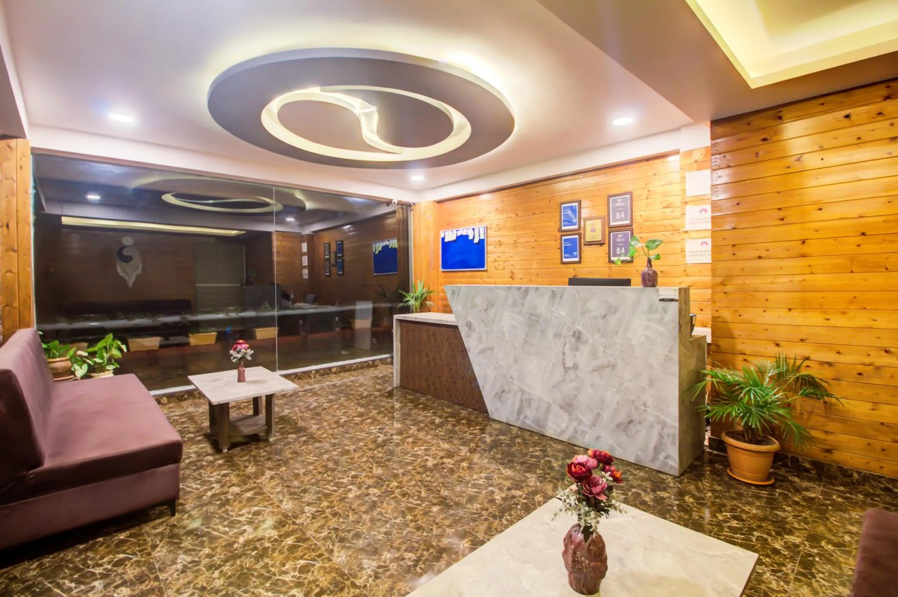 Lobby or reception in Harmony Palace