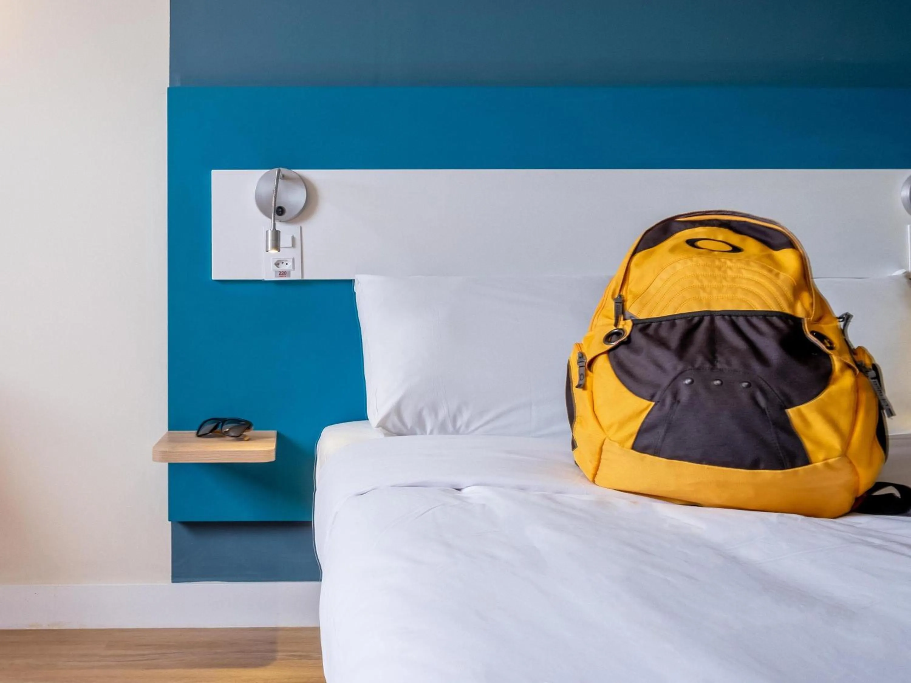 Bedroom, Bed in ibis budget Leme SP