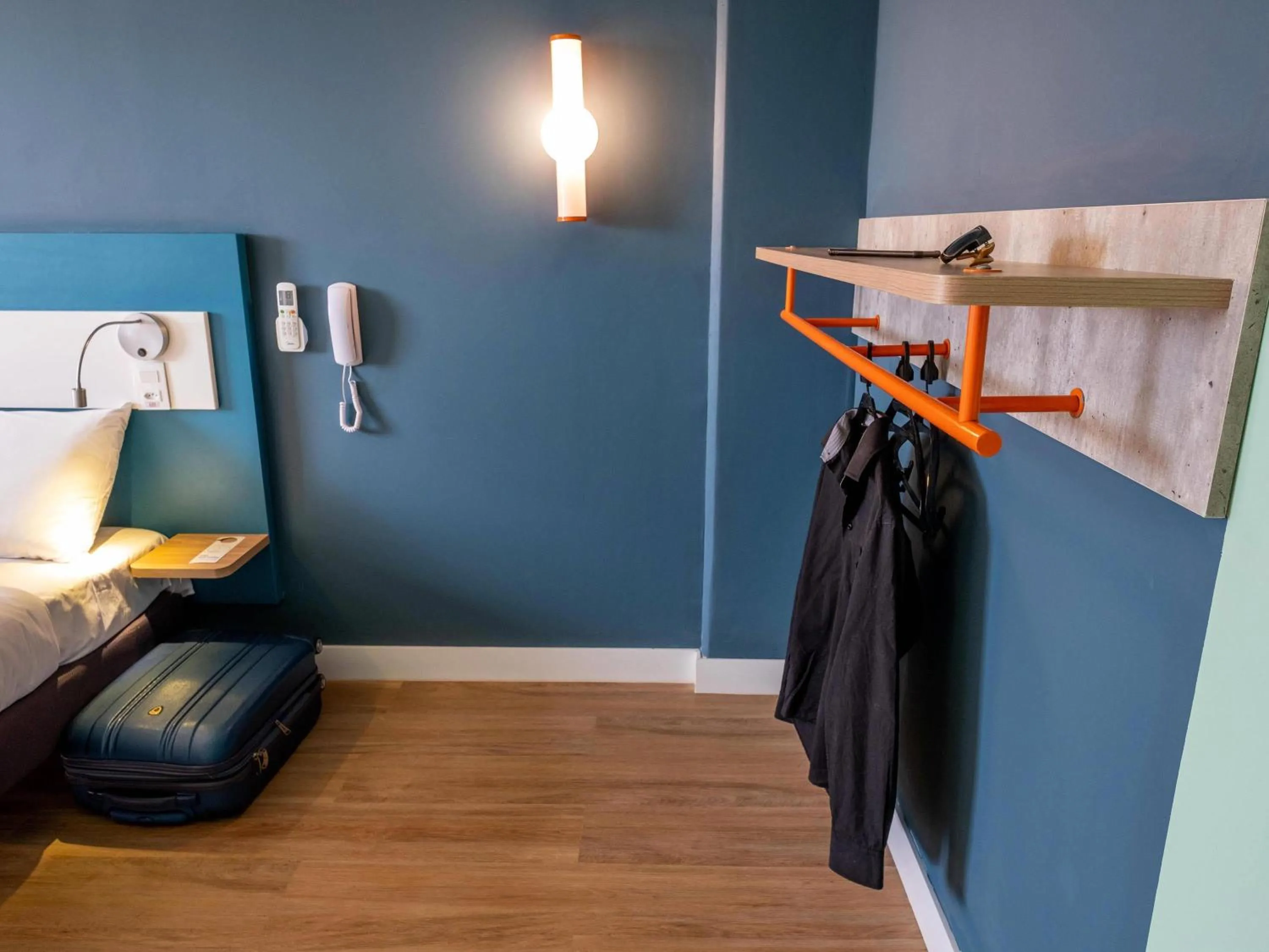 Bedroom in ibis budget Leme SP