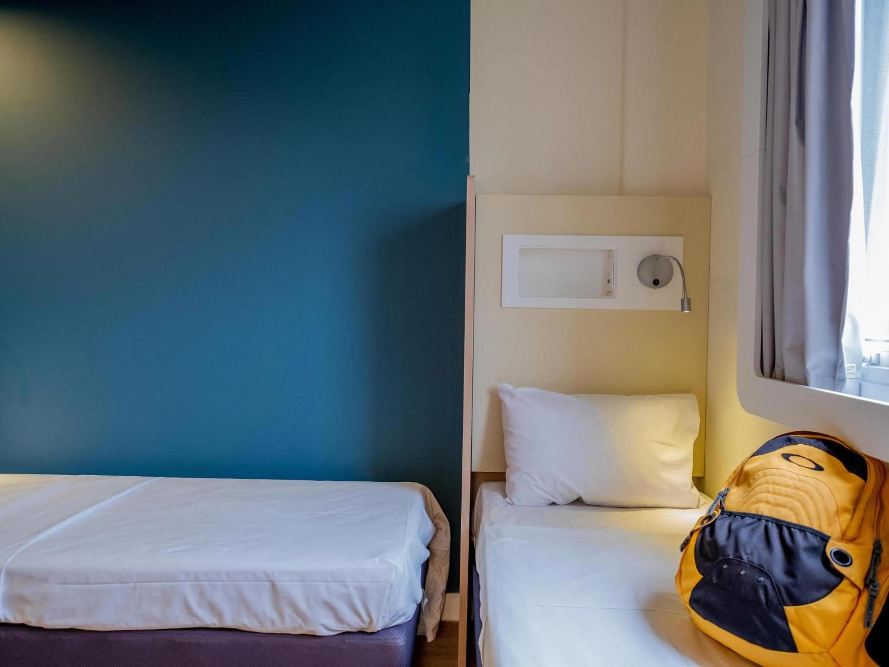 Bedroom, Bed in ibis budget Leme SP