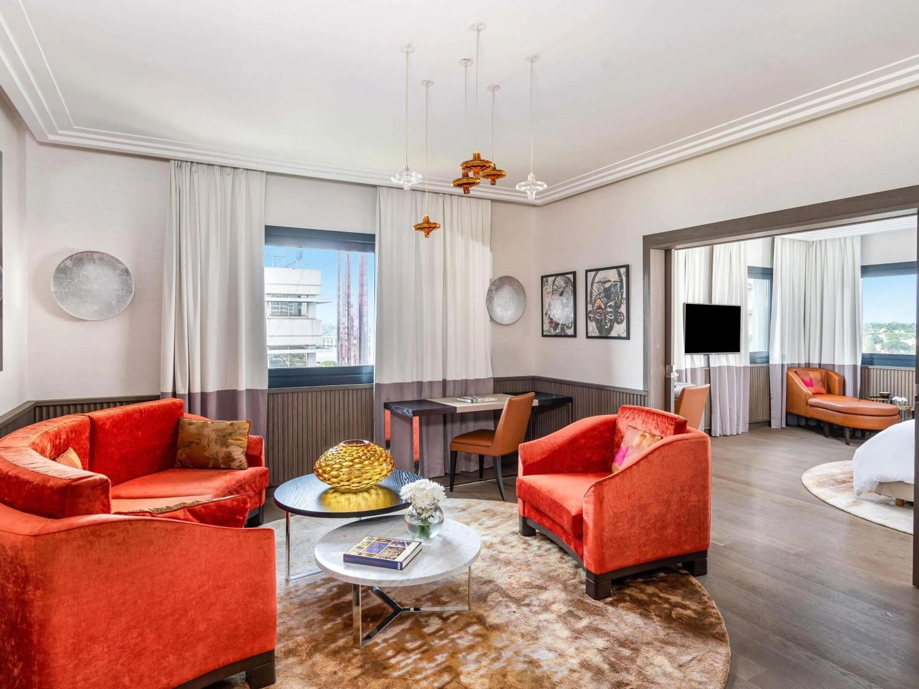 Bedroom in Movenpick Hotel Abidjan-Accor Group