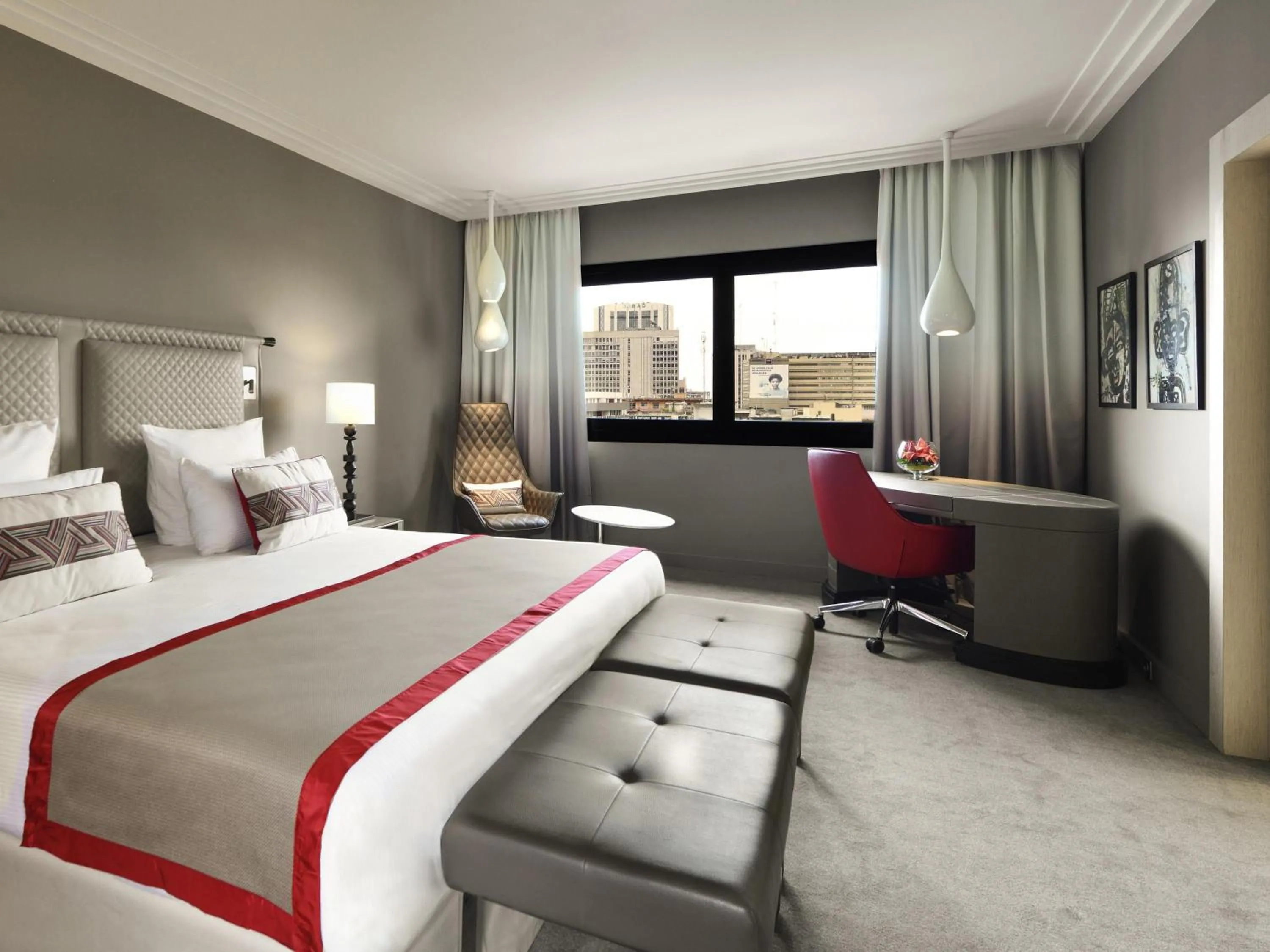 Bedroom, Bed in Movenpick Hotel Abidjan-Accor Group