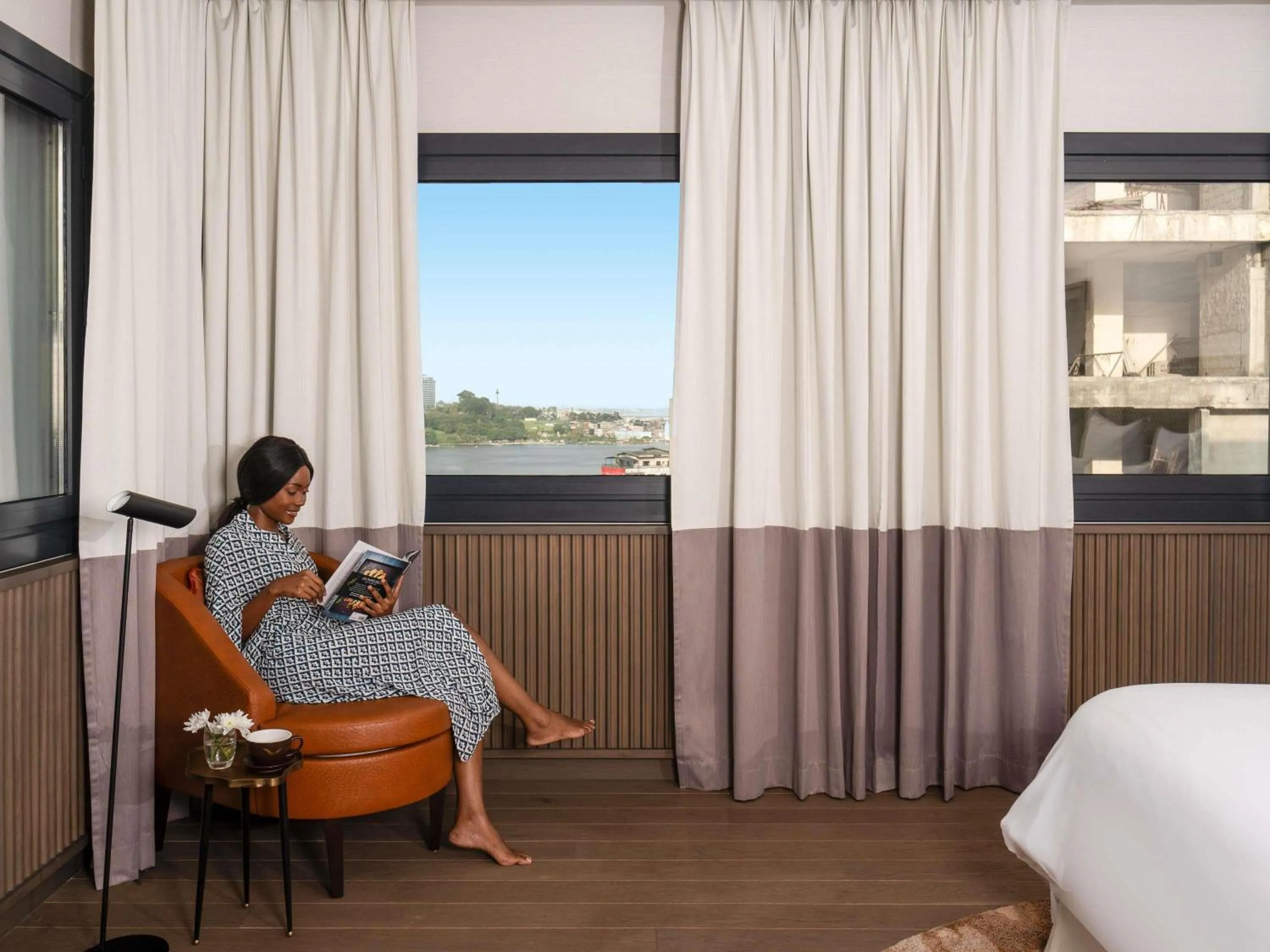 Bedroom, Bed in Movenpick Hotel Abidjan-Accor Group