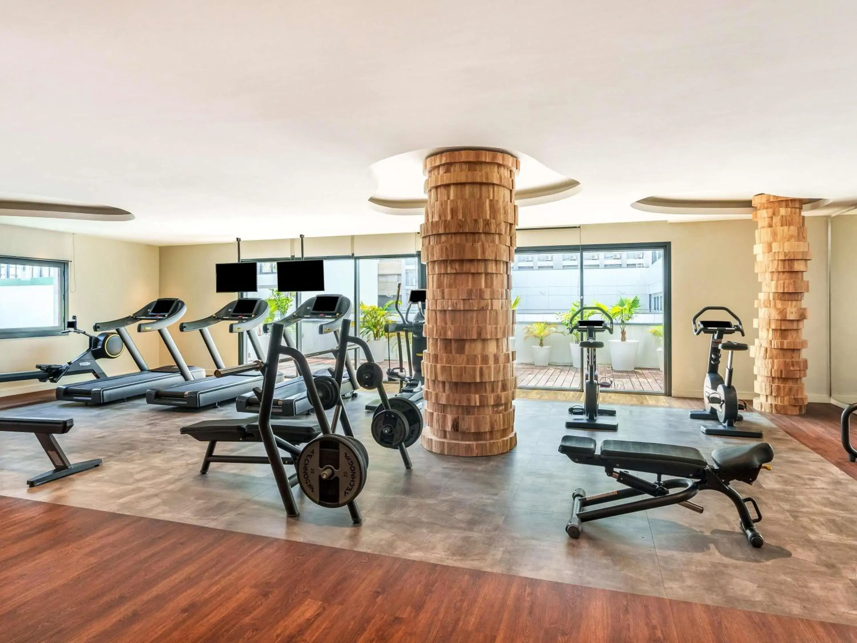 Fitness centre/facilities in Movenpick Hotel Abidjan-Accor Group Fitness centre/facilities in Movenpick Hotel Abidjan-Accor Group