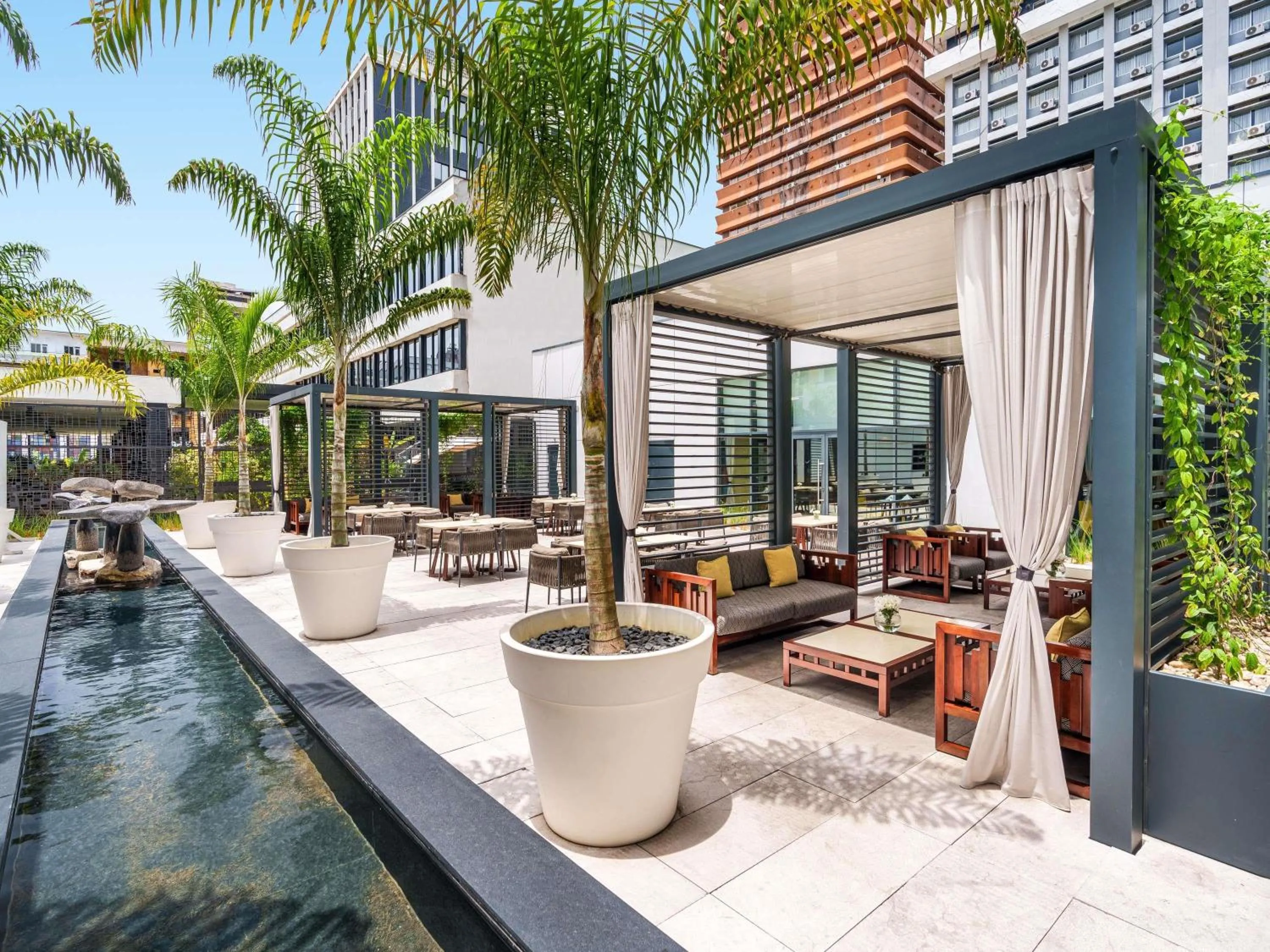 Property building in Movenpick Hotel Abidjan-Accor Group