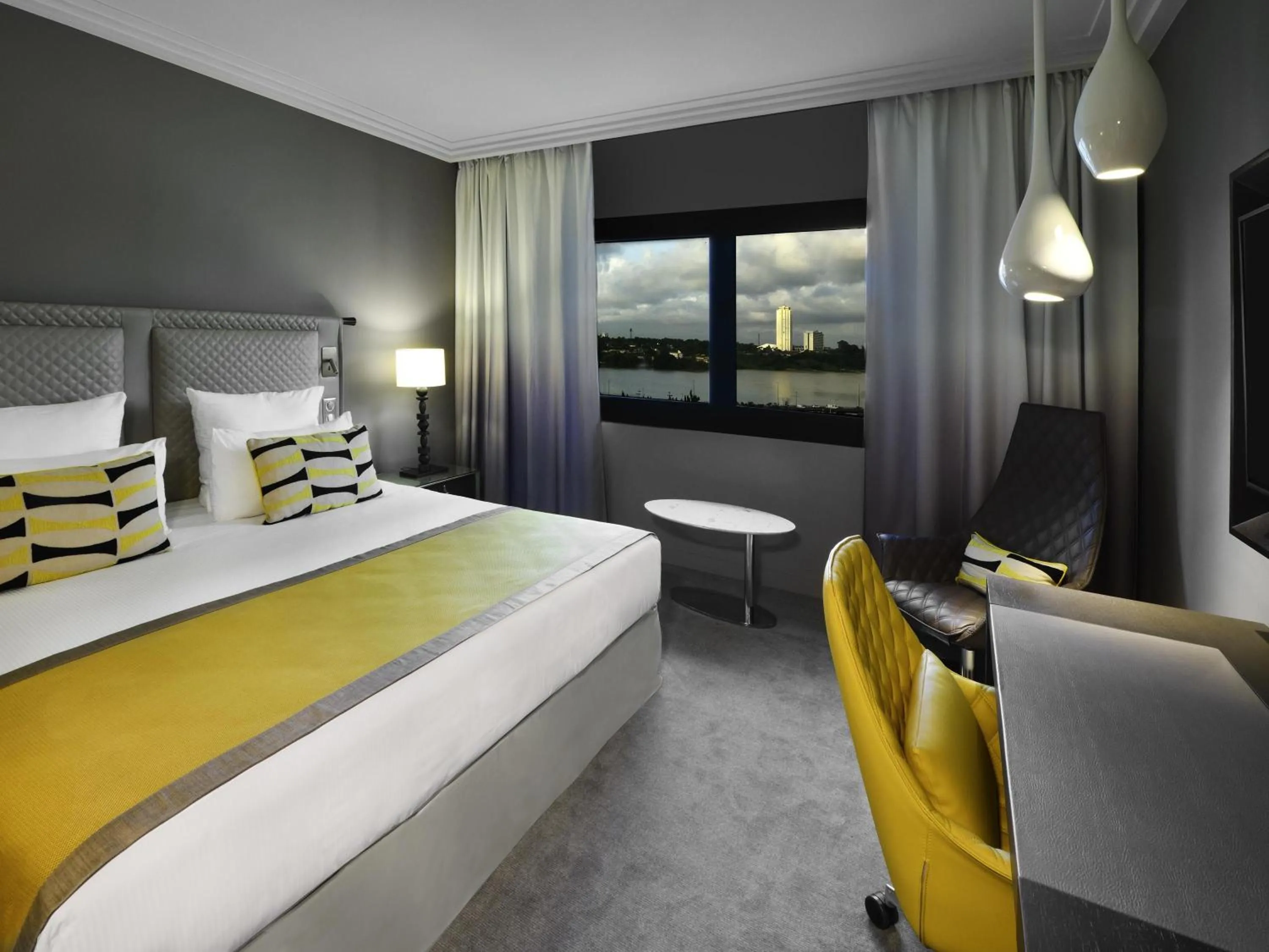 Bedroom, Bed in Movenpick Hotel Abidjan-Accor Group