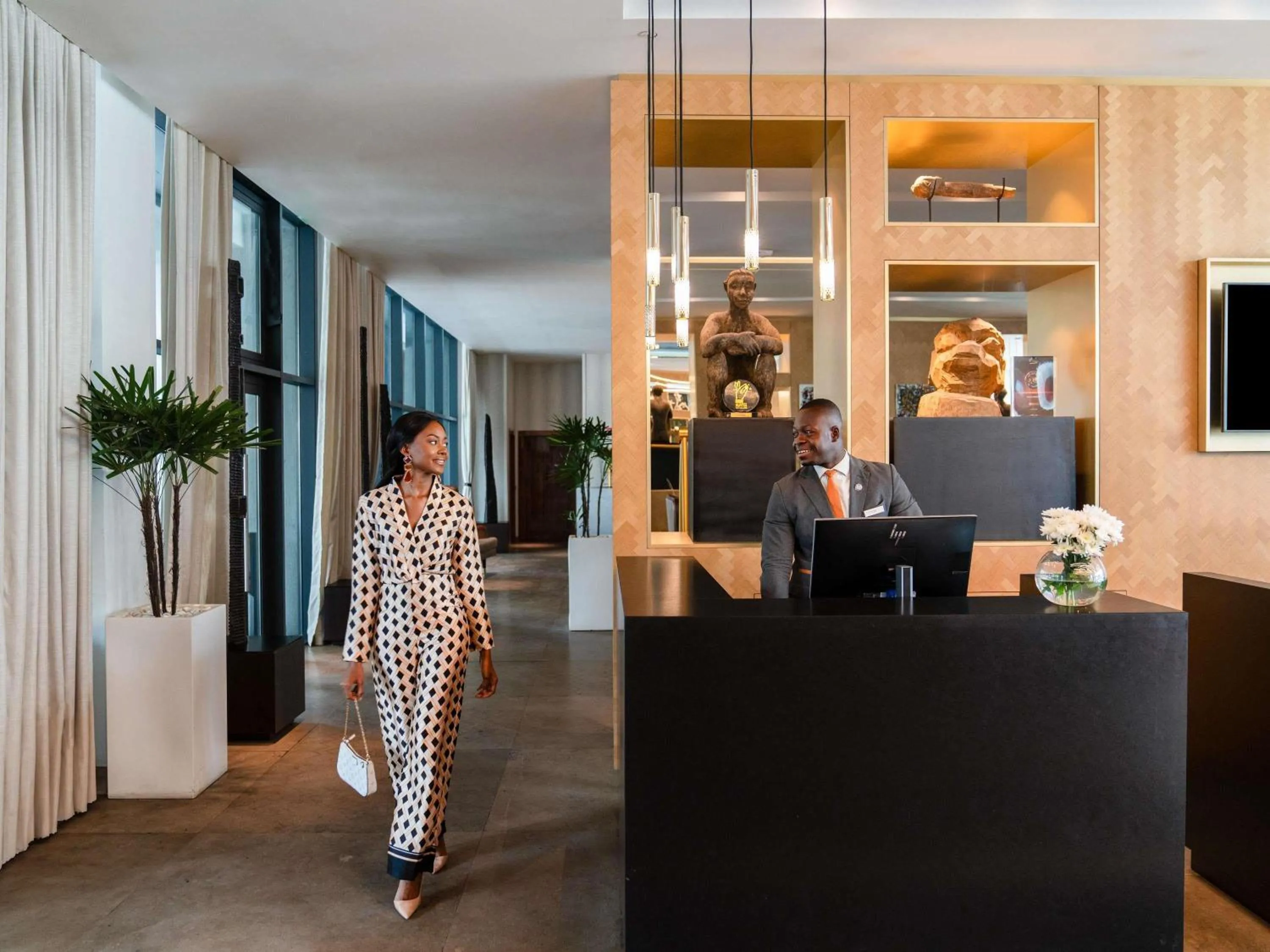 Property building in Movenpick Hotel Abidjan-Accor Group