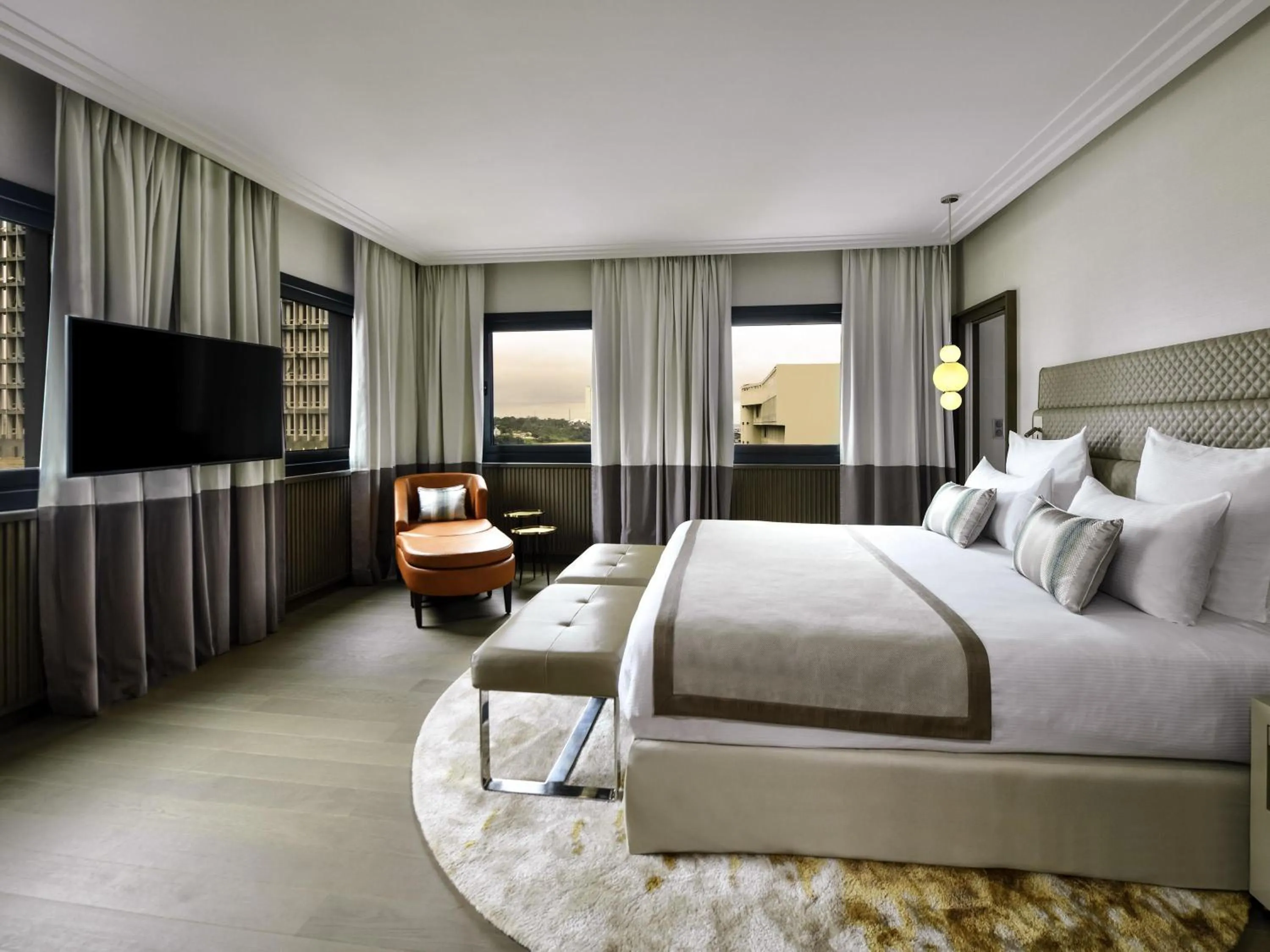 Bedroom, Bed in Movenpick Hotel Abidjan-Accor Group