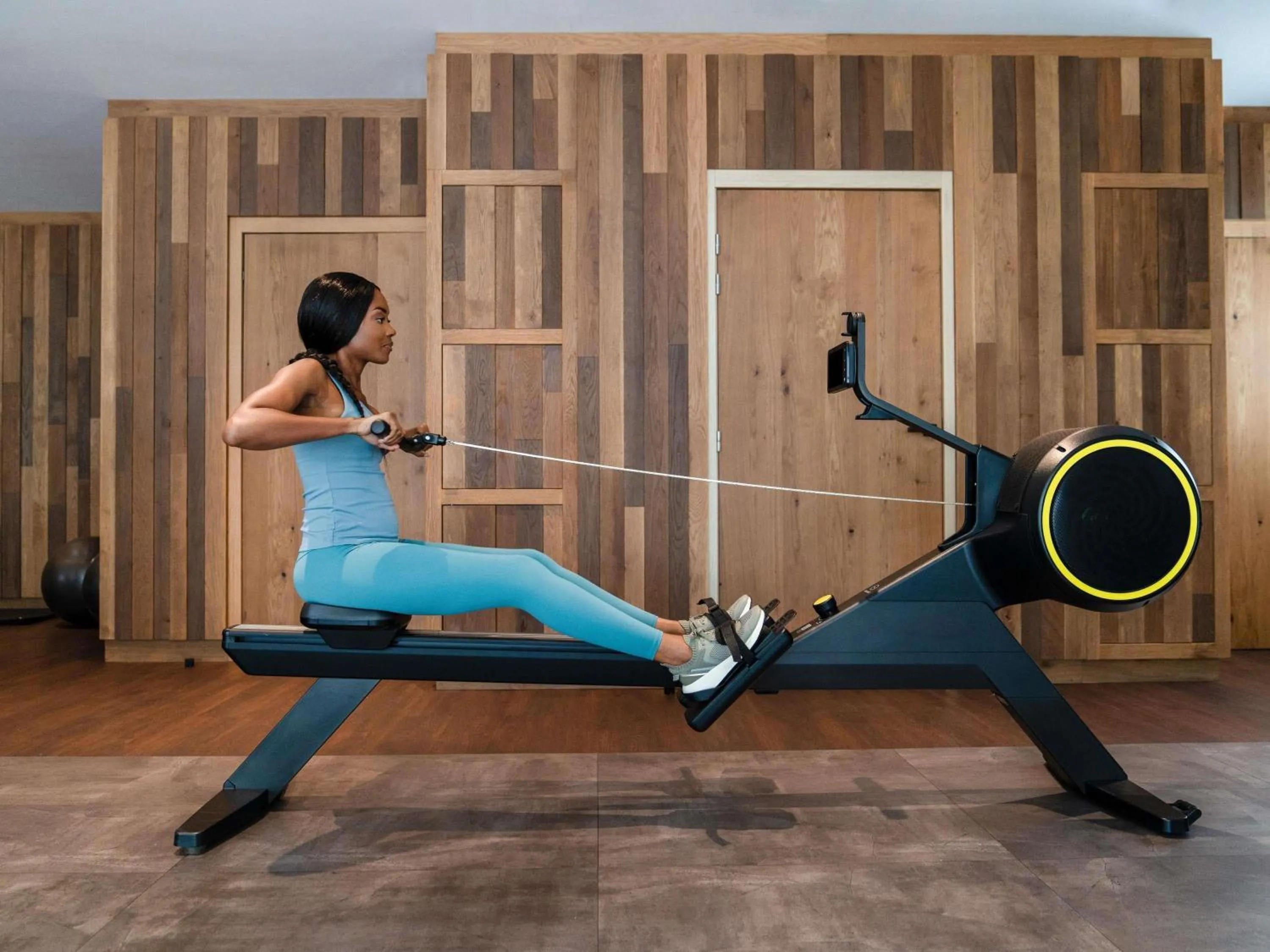 Fitness centre/facilities in Movenpick Hotel Abidjan-Accor Group