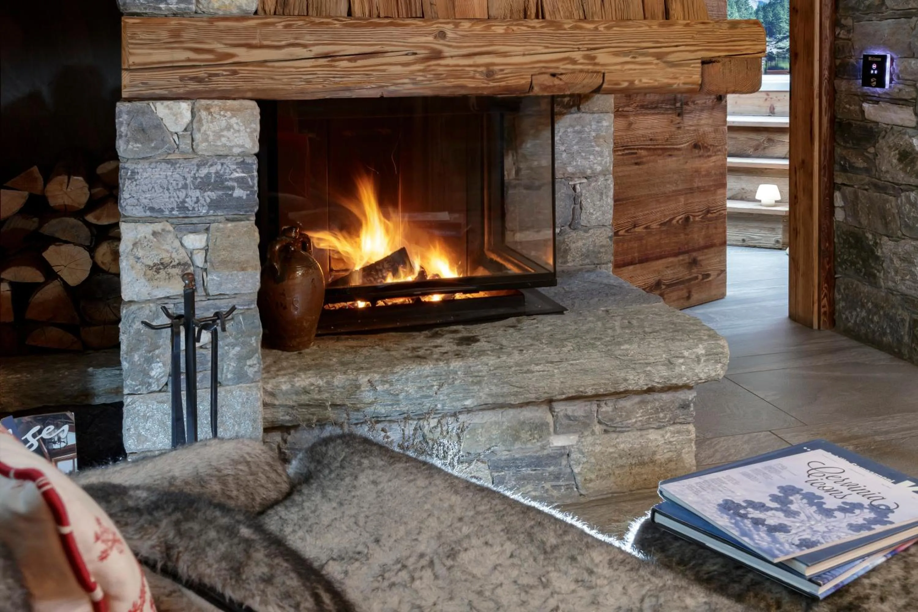 Living room in Francois Boutique Rooms - Matterhorn Retreat & SPA in Cervinia