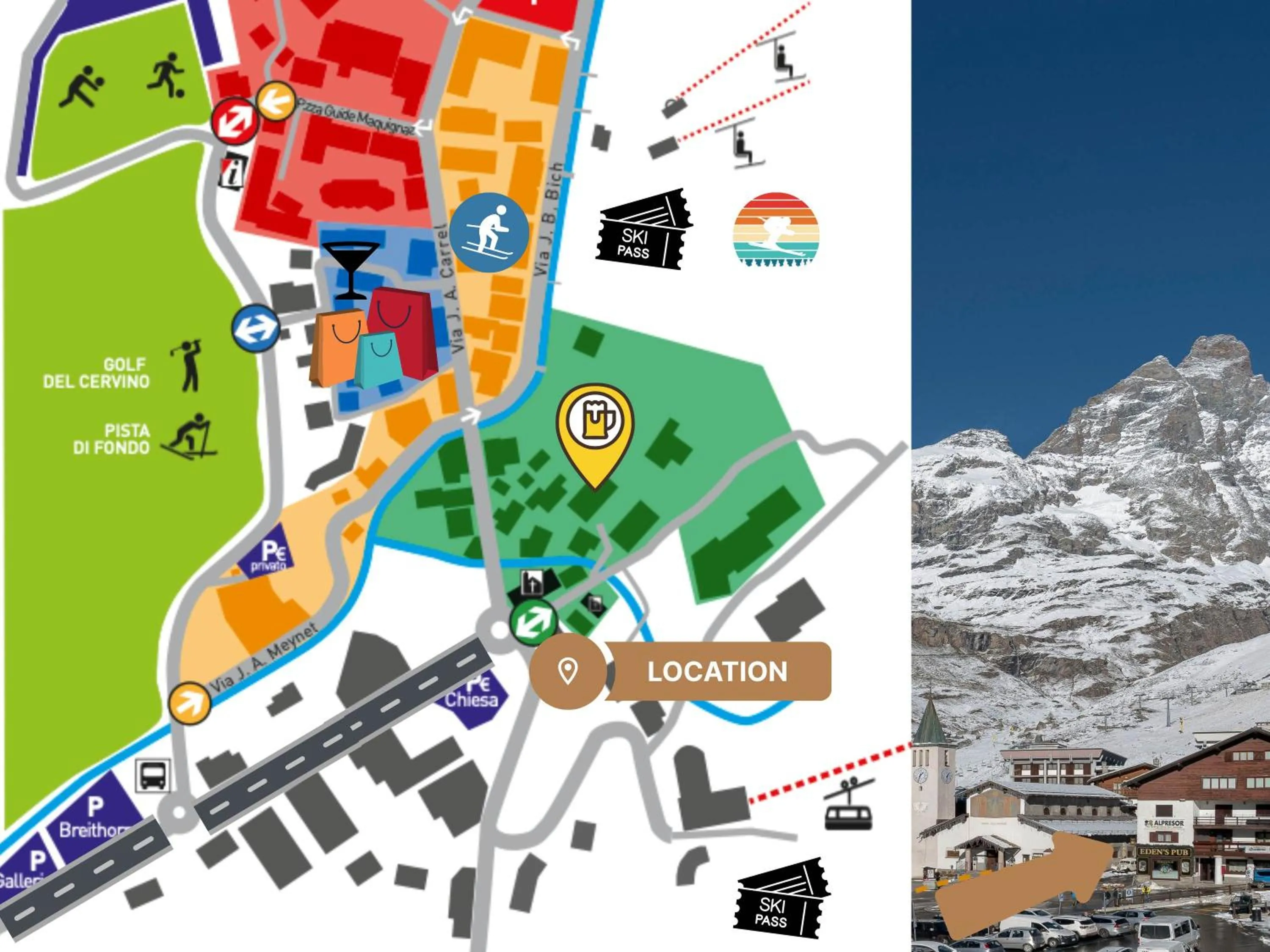 Facade/entrance in Francois Boutique Rooms - Matterhorn Retreat & SPA in Cervinia