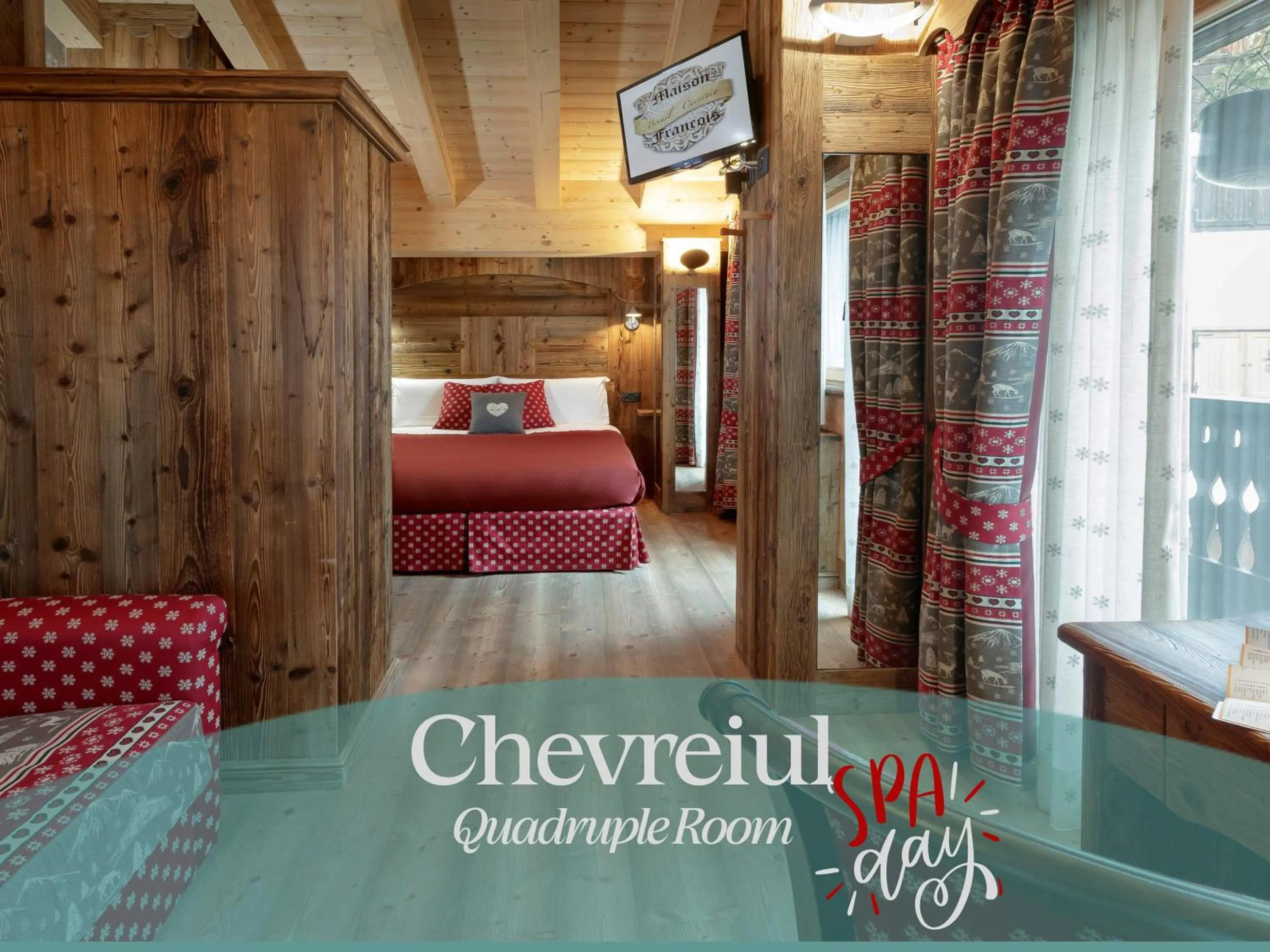 Bedroom, Bed in Francois Boutique Rooms - Matterhorn Retreat & SPA in Cervinia