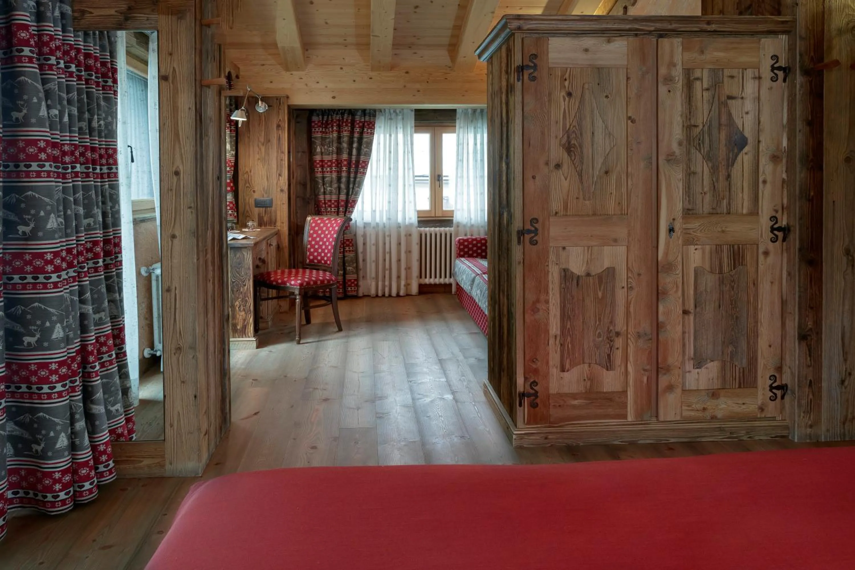 Bedroom, Bed in Francois Boutique Rooms - Matterhorn Retreat & SPA in Cervinia