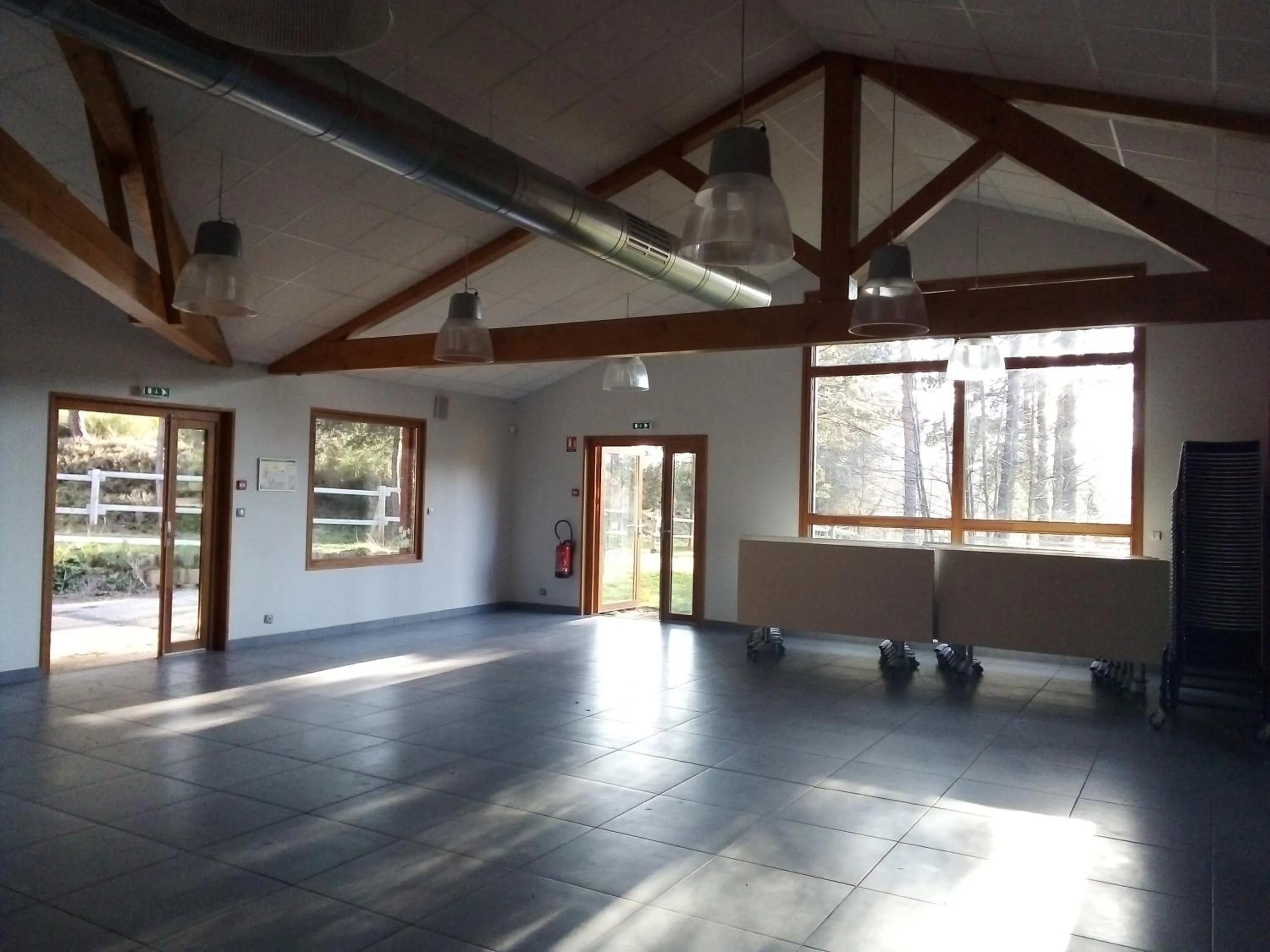 Dining area in Les Chalets du Haut-Forez