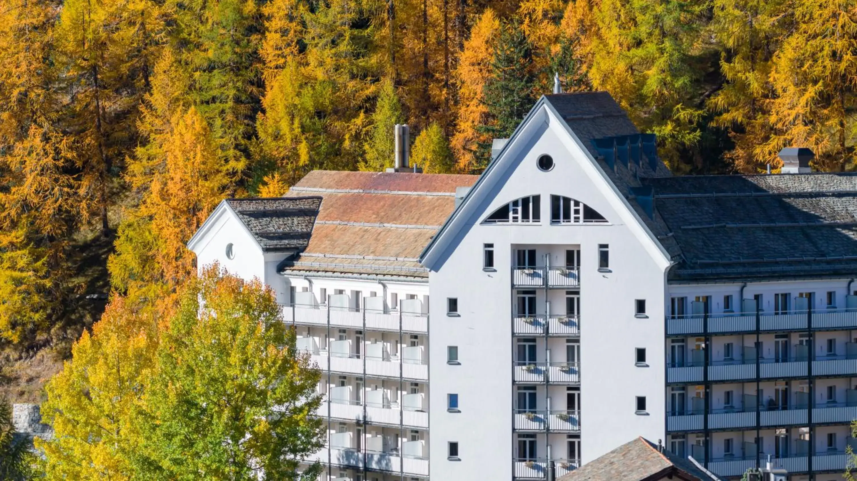 Property building in Hotel Schweizerhof Sils Maria, a Faern Collection Hotel Property building in Hotel Schweizerhof Sils Maria, a Faern Collection Hotel