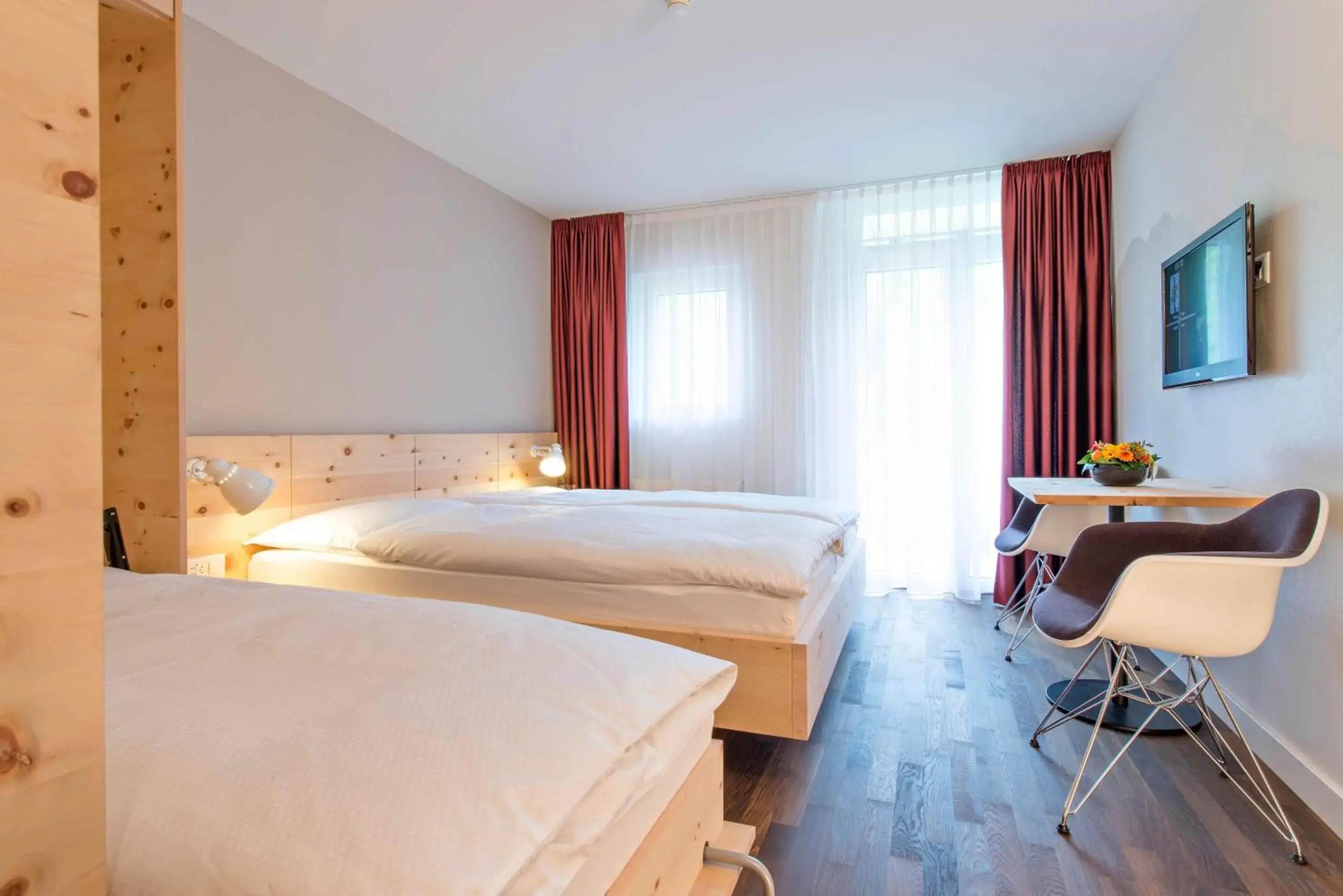 Photo of the whole room, Bed in Hotel Schweizerhof Sils Maria, a Faern Collection Hotel Photo of the whole room, Bed in Hotel Schweizerhof Sils Maria, a Faern Collection Hotel