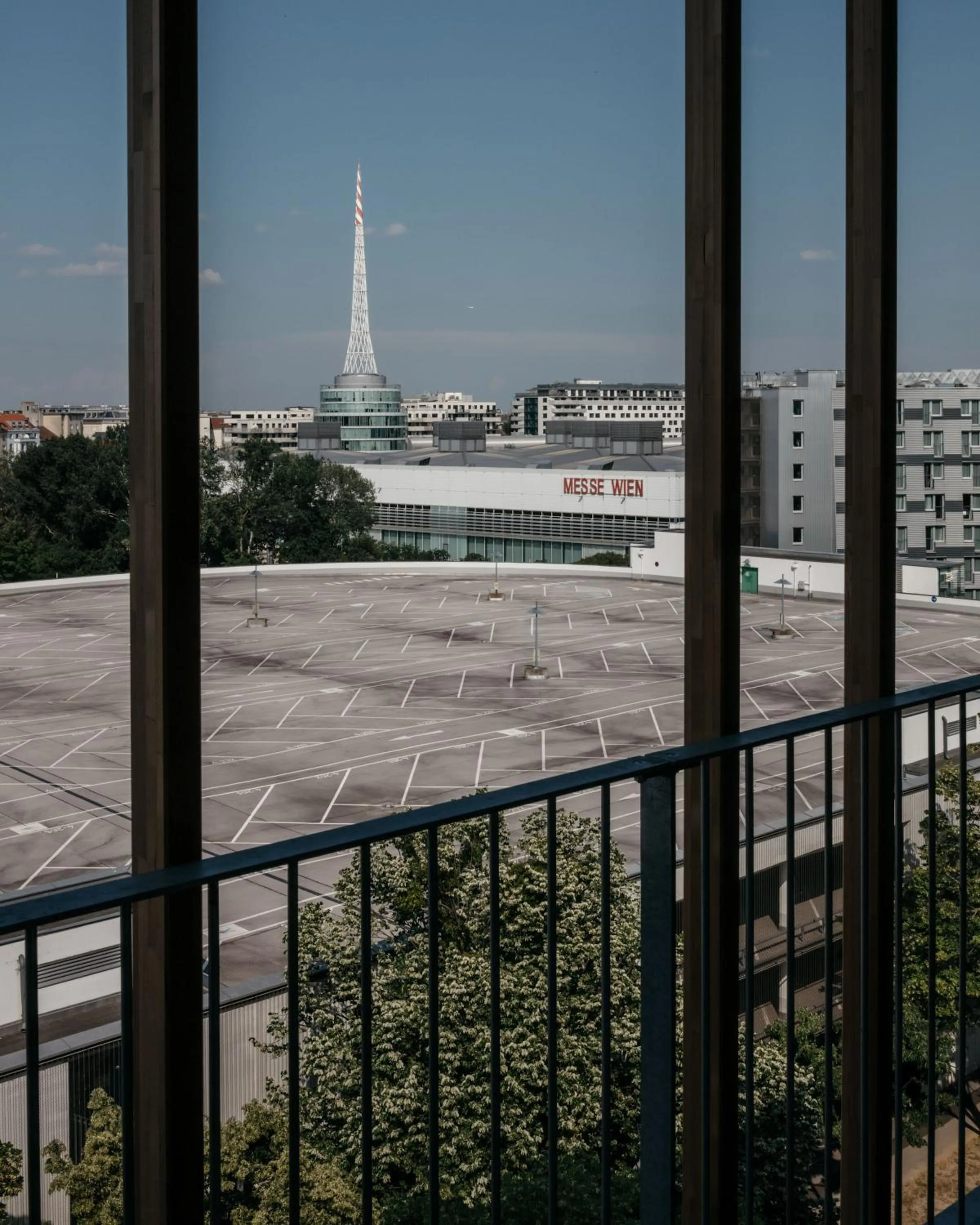View (from property/room) in Superbude Wien Prater