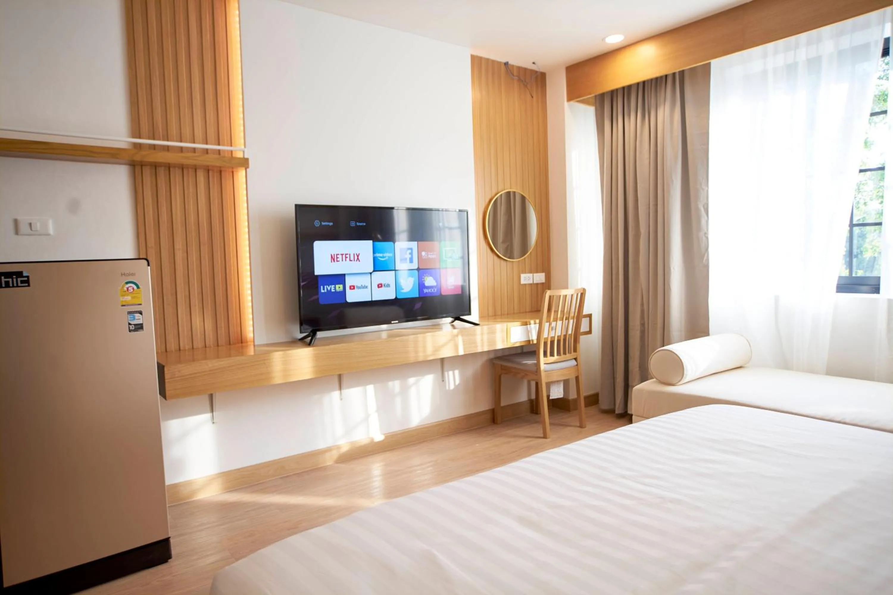 TV and multimedia, Bed in Dream Nimman Apartment