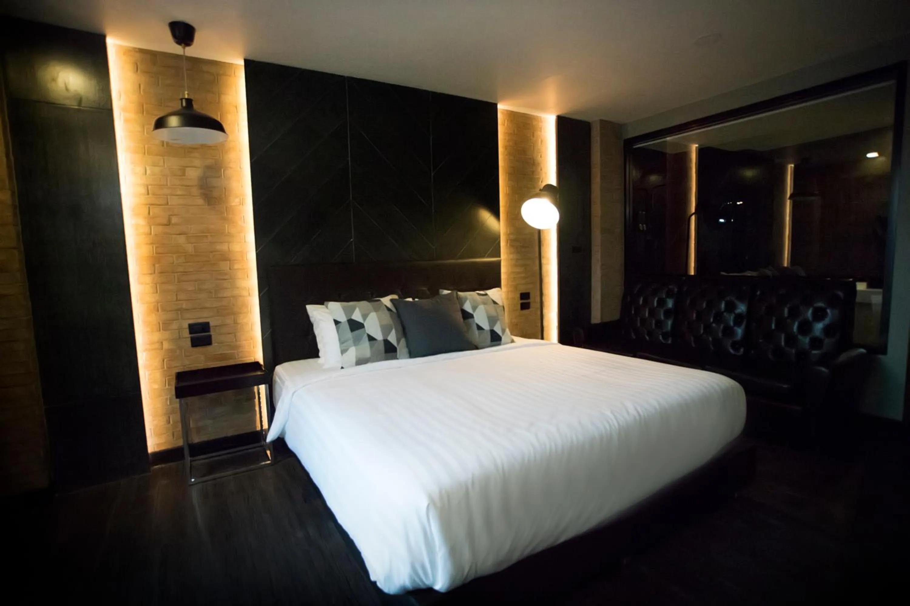 Bedroom, Bed in Dream Nimman Apartment