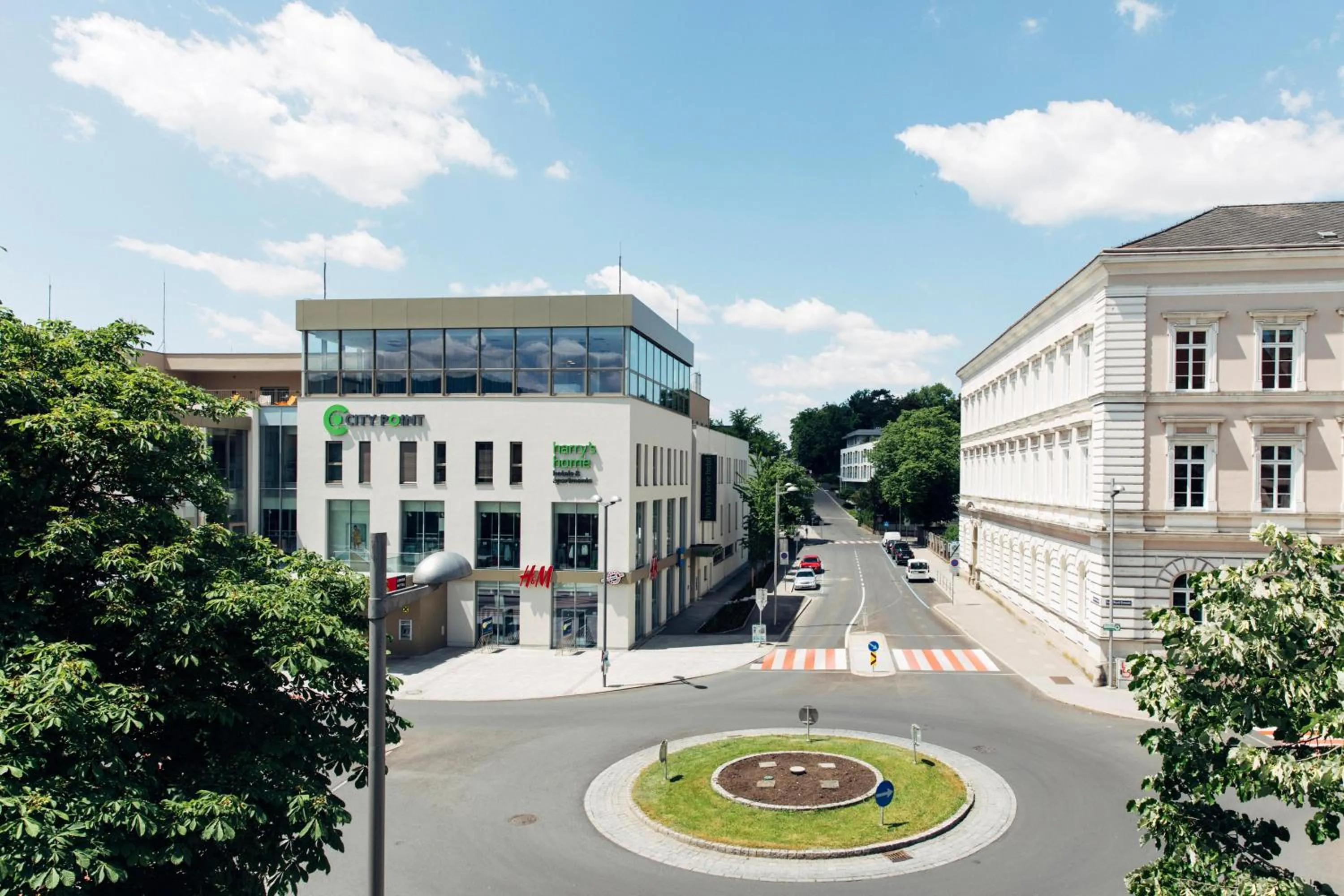 Property building in harry's home Steyr hotel & apartments
