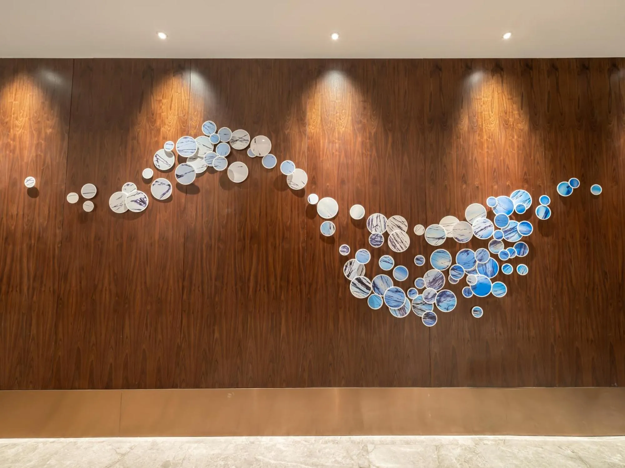 Decorative detail in Novotel Changsha International Exhibition Center