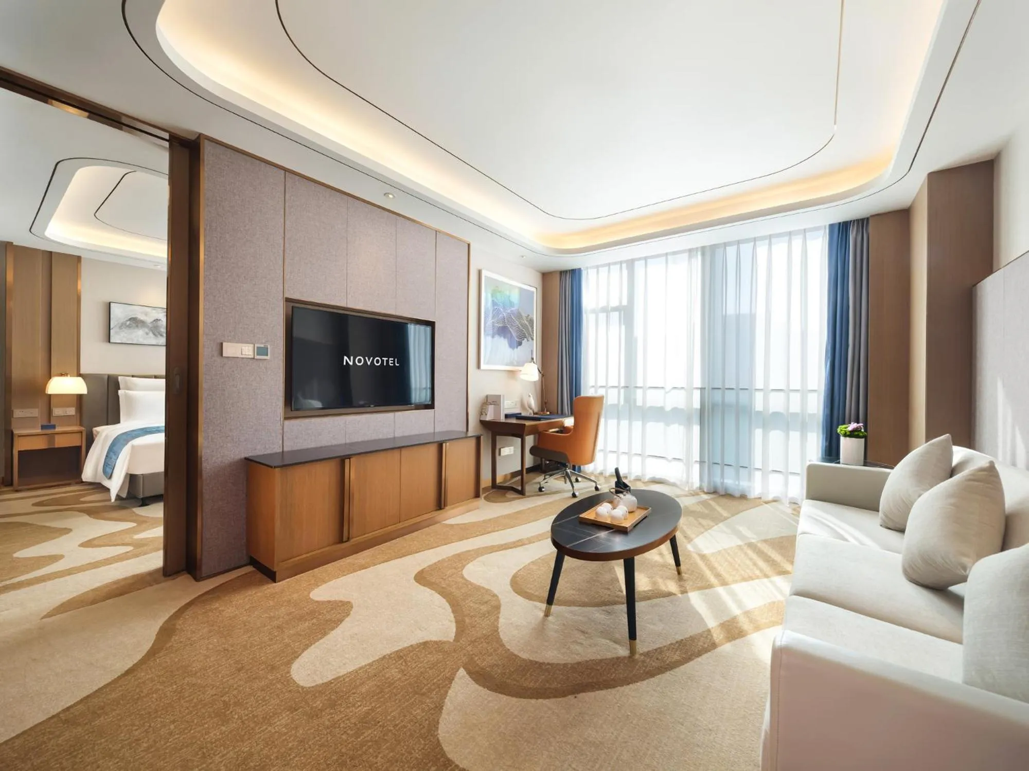 Bed in Novotel Changsha International Exhibition Center