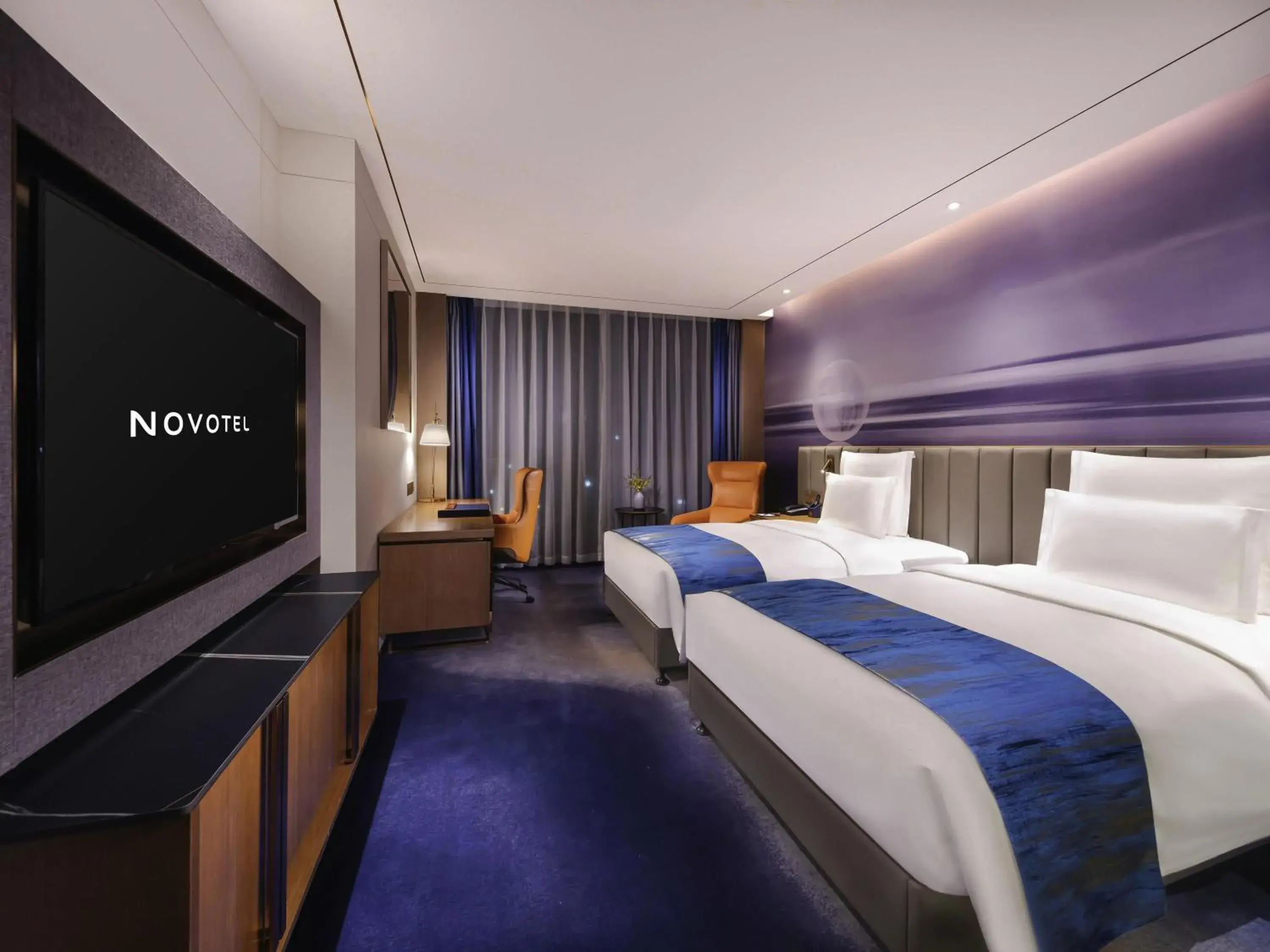 Superior Twin Room in Novotel Changsha International Exhibition Center Superior Twin Room in Novotel Changsha International Exhibition Center