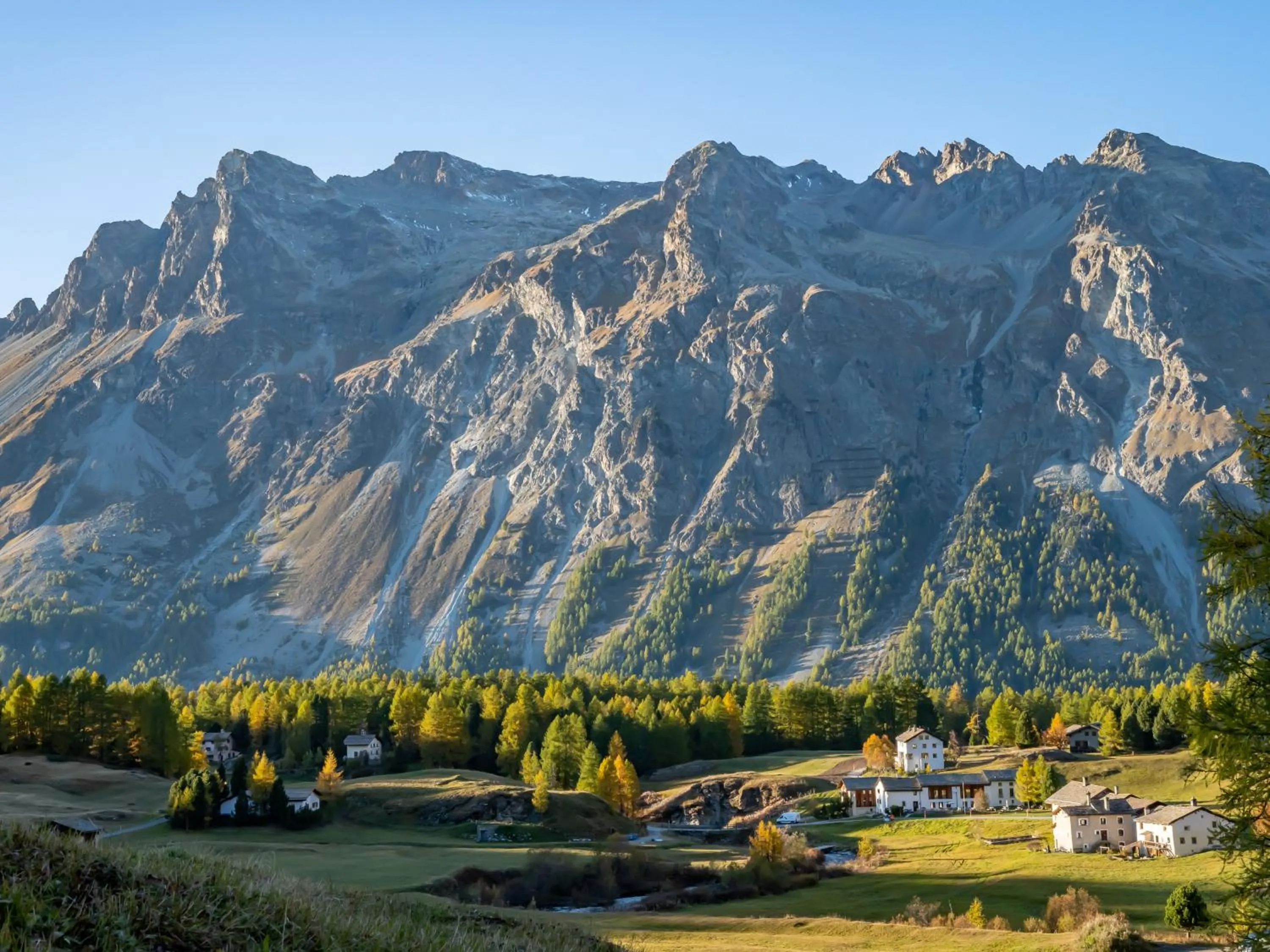 Natural landscape in Hotel Chesa Pool