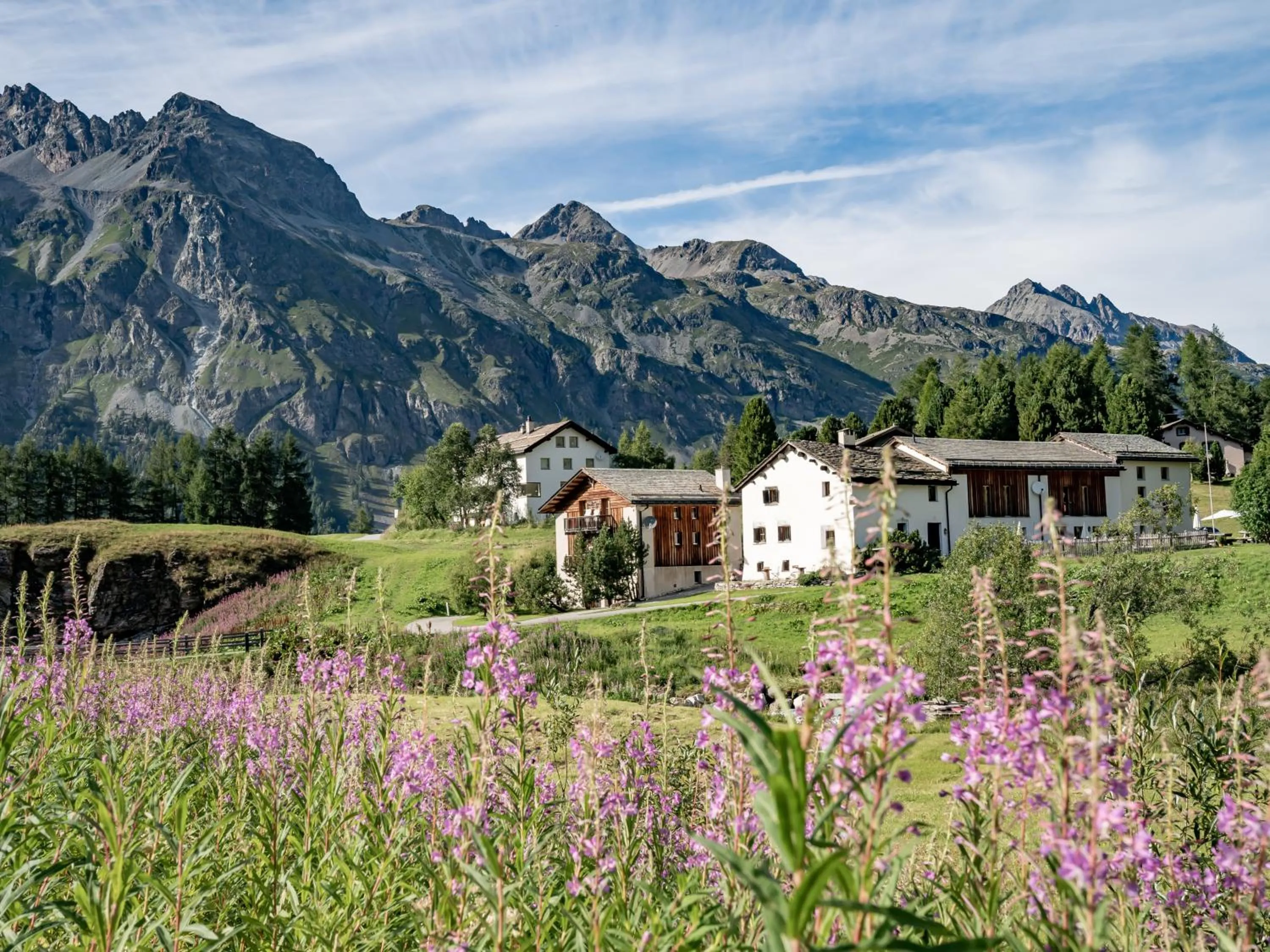 Property building in Hotel Chesa Pool