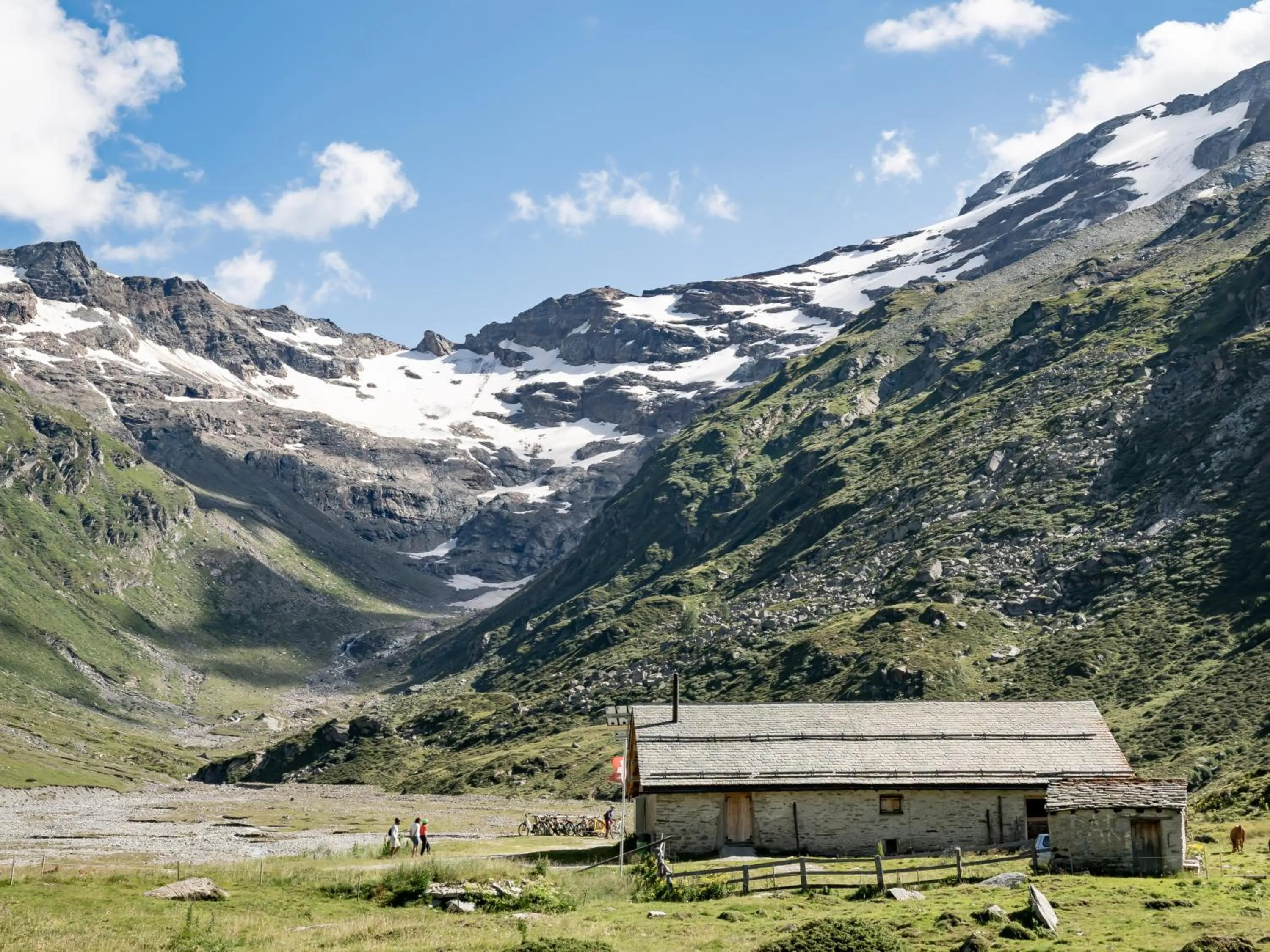 Natural landscape in Hotel Chesa Pool