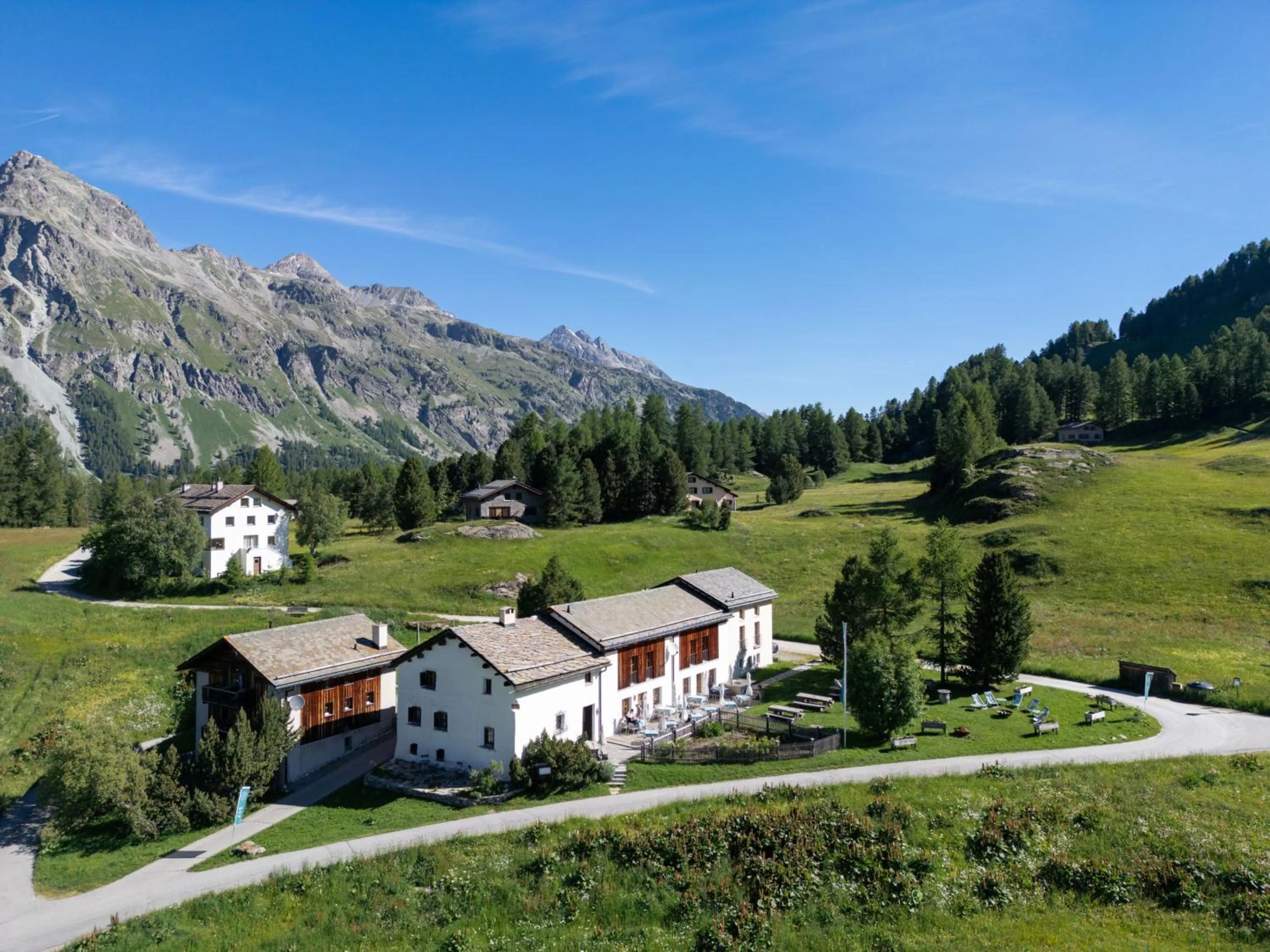 Property building in Hotel Chesa Pool