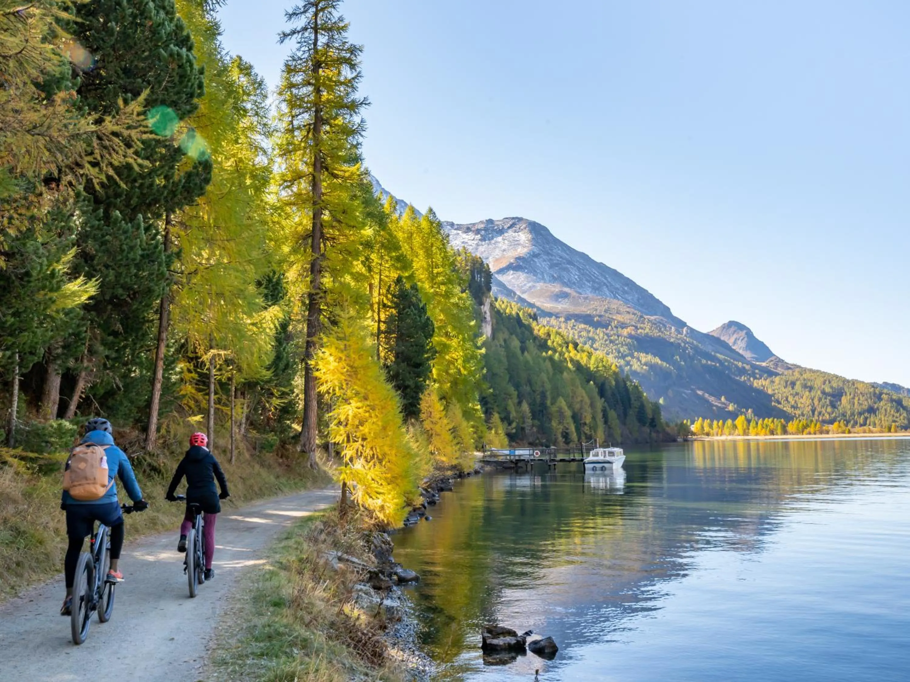 Natural landscape in Hotel Chesa Pool