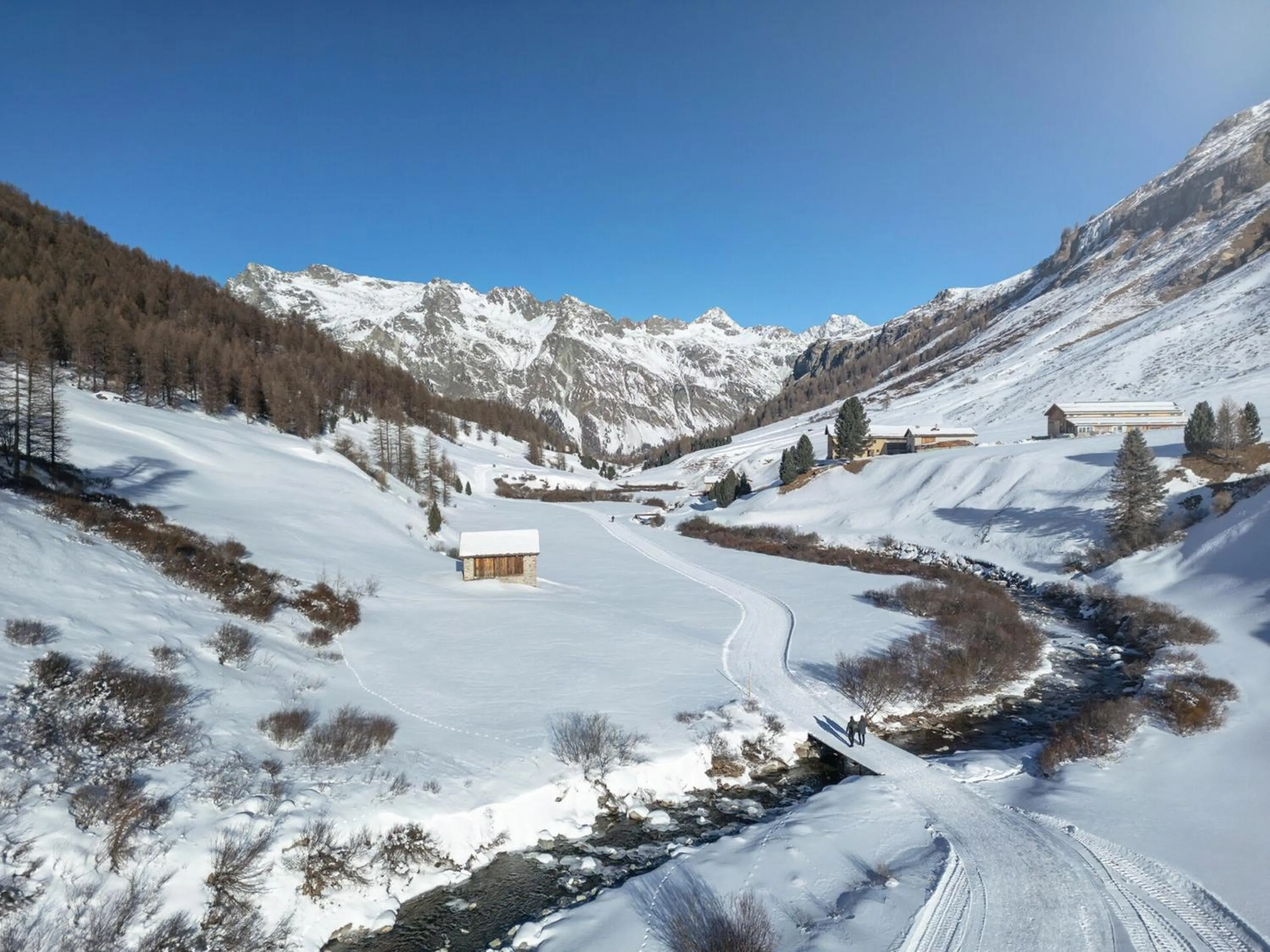 Natural landscape in Hotel Chesa Pool