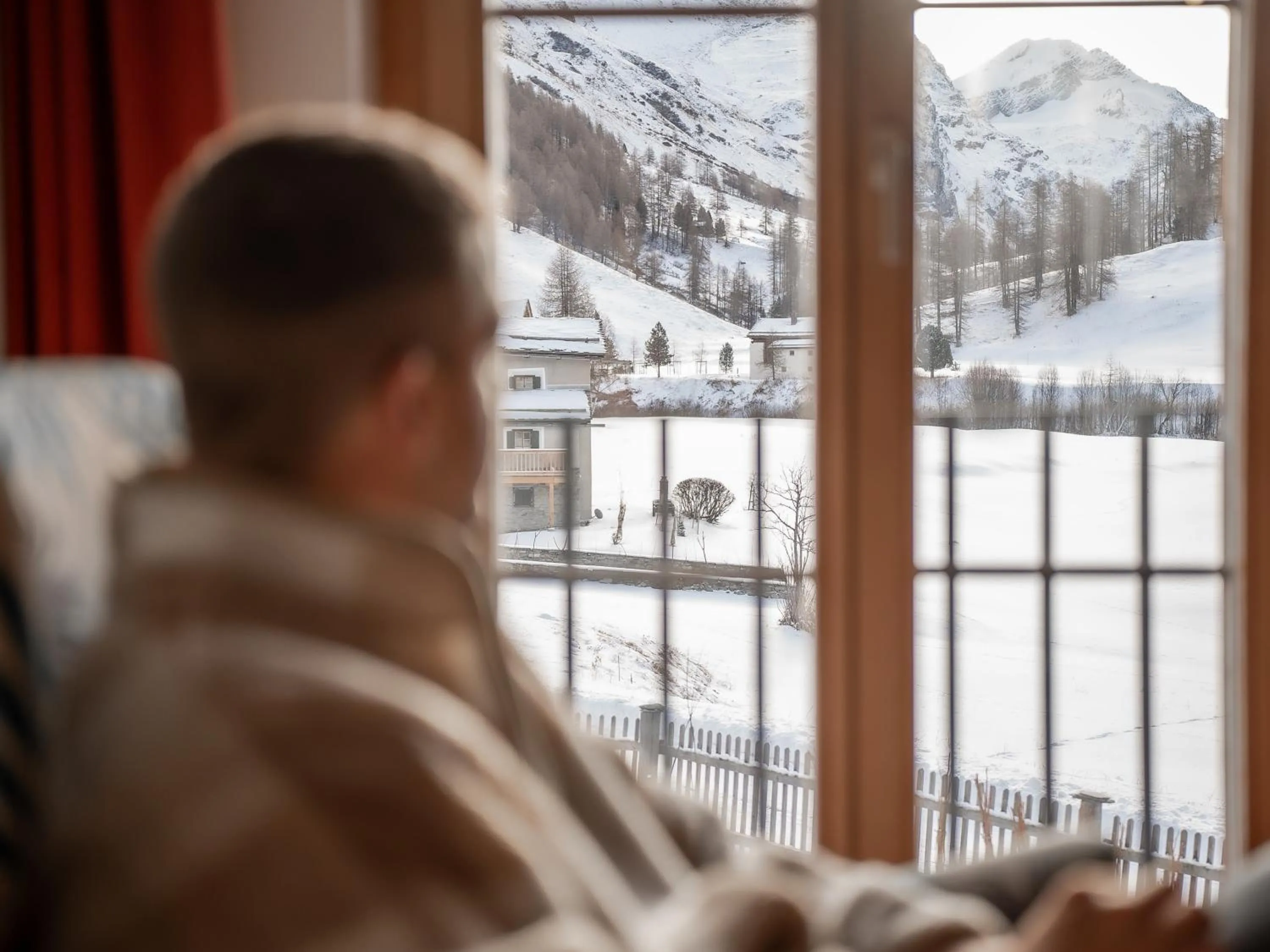Natural landscape in Hotel Chesa Pool
