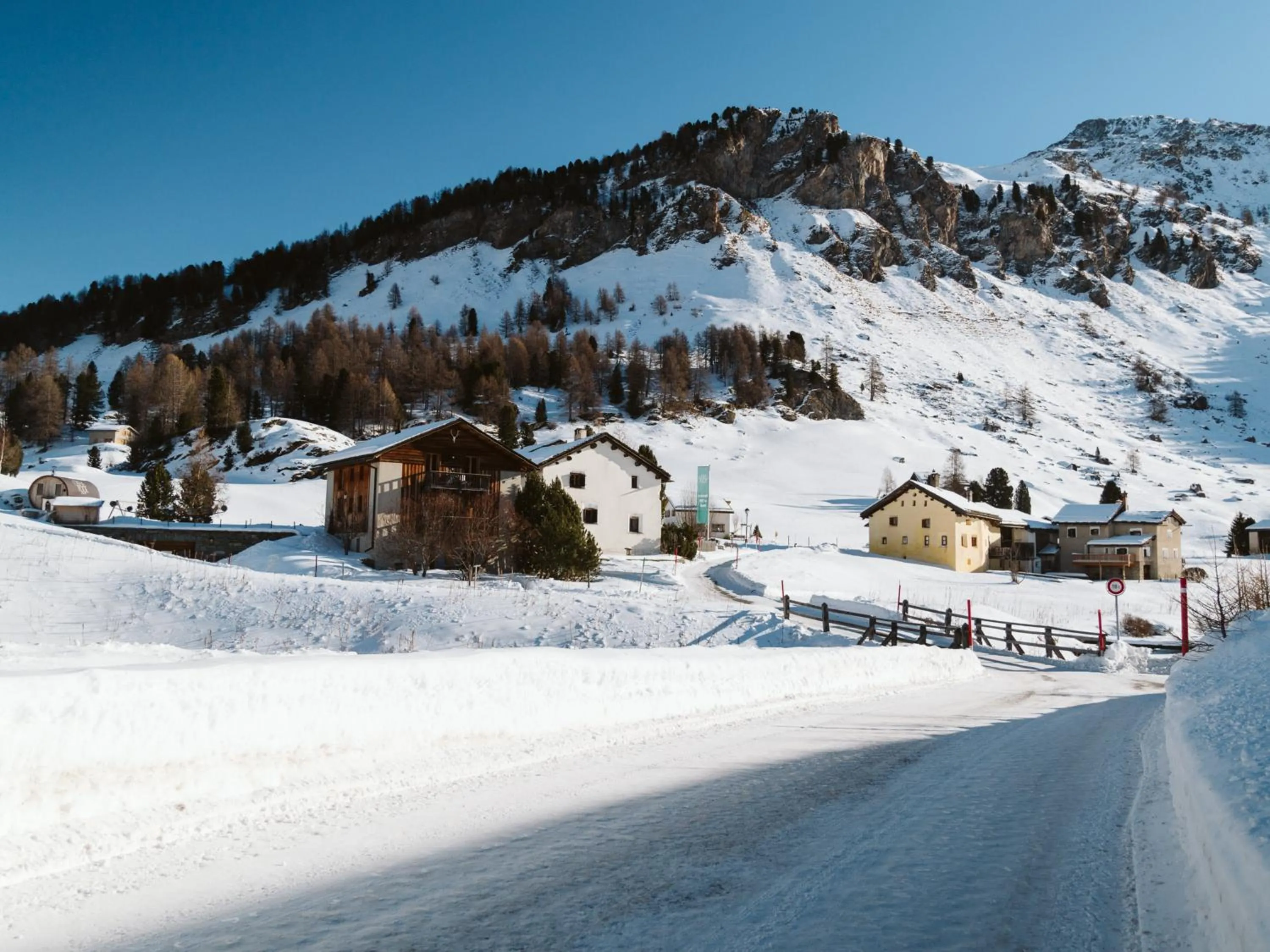 Property building in Hotel Chesa Pool