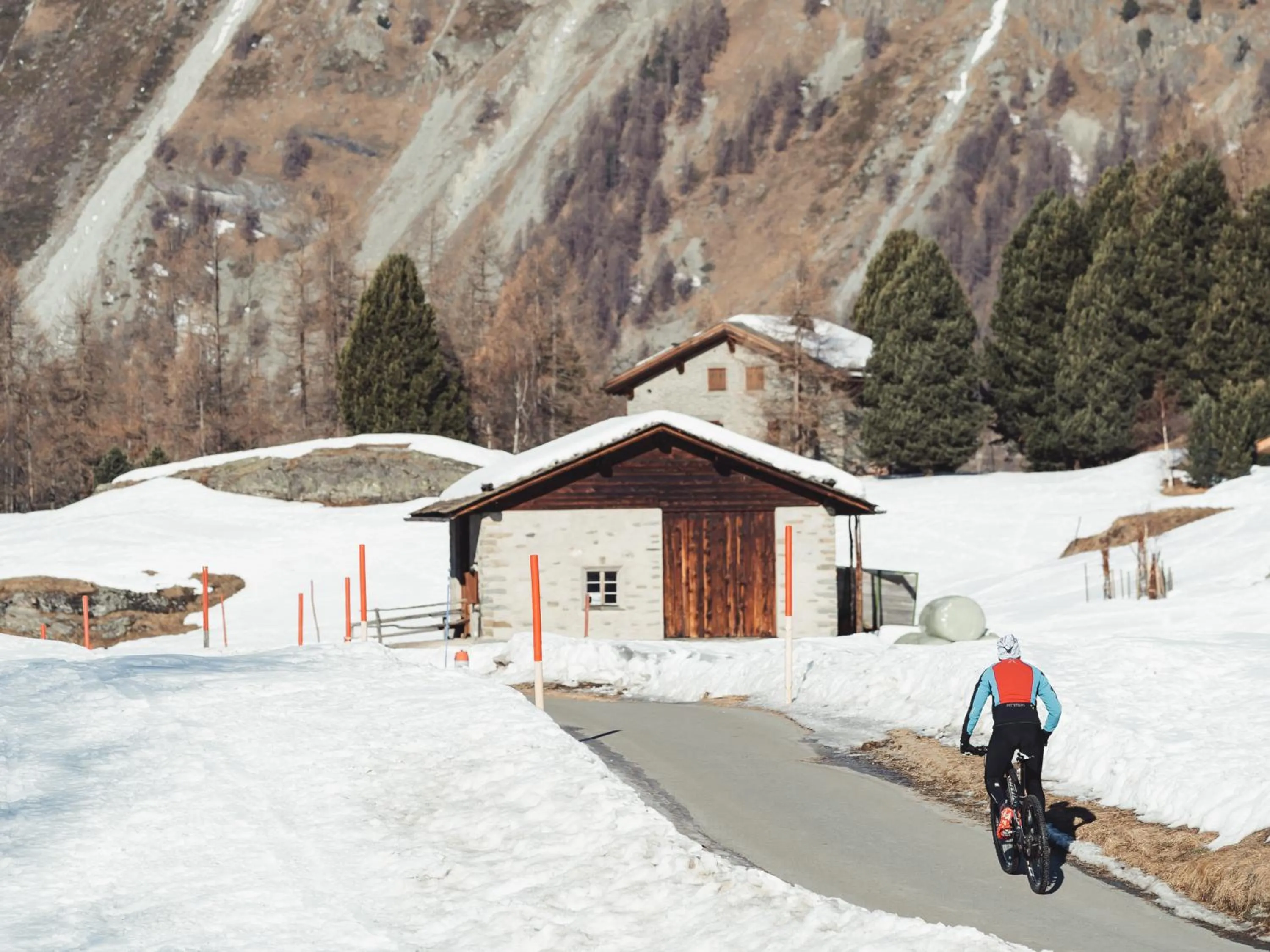 Natural landscape in Hotel Chesa Pool