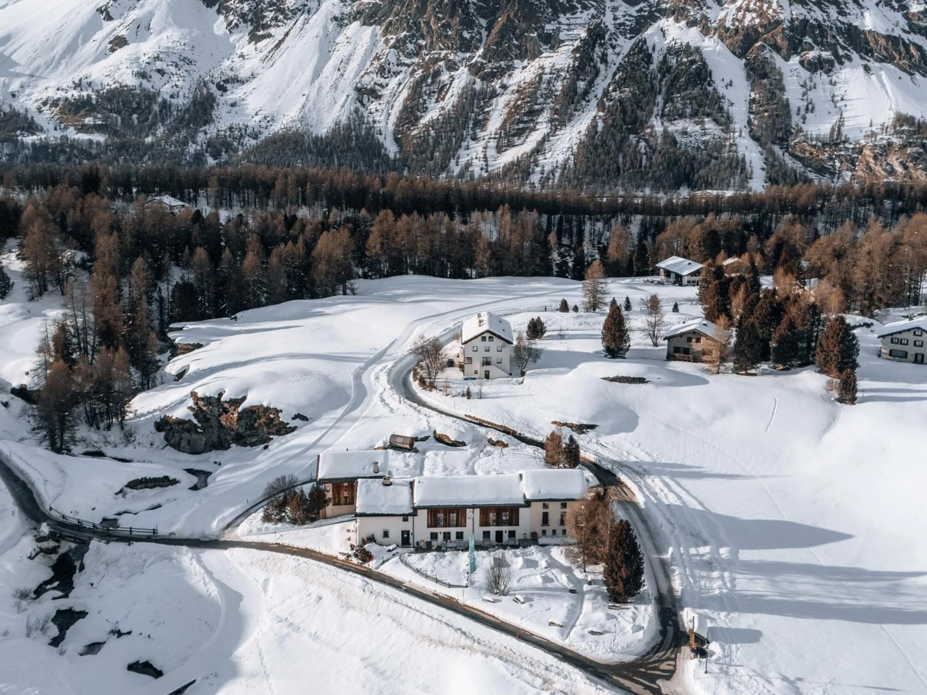 Property building in Hotel Chesa Pool