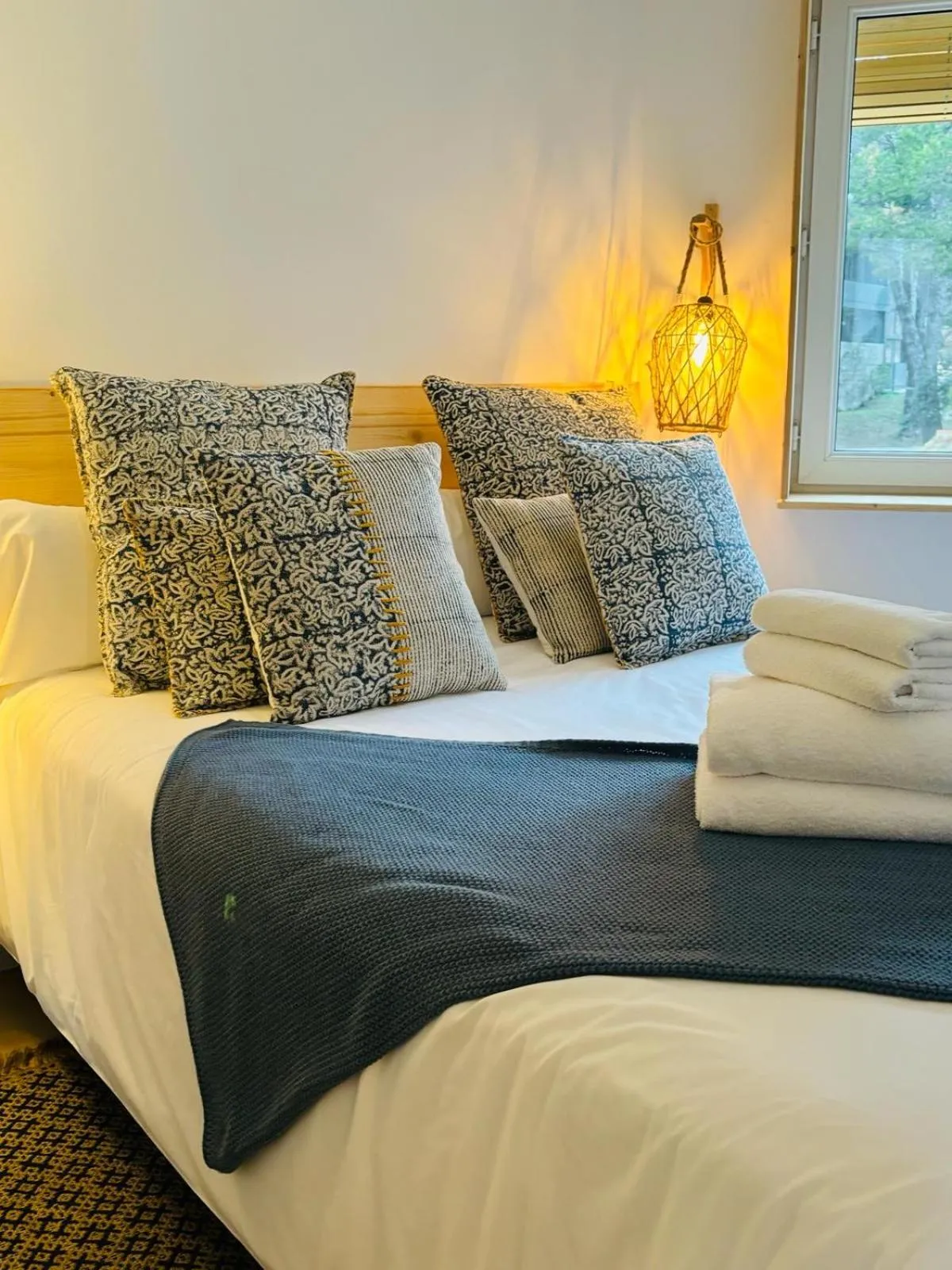 Bed in Hostal Sa Teula