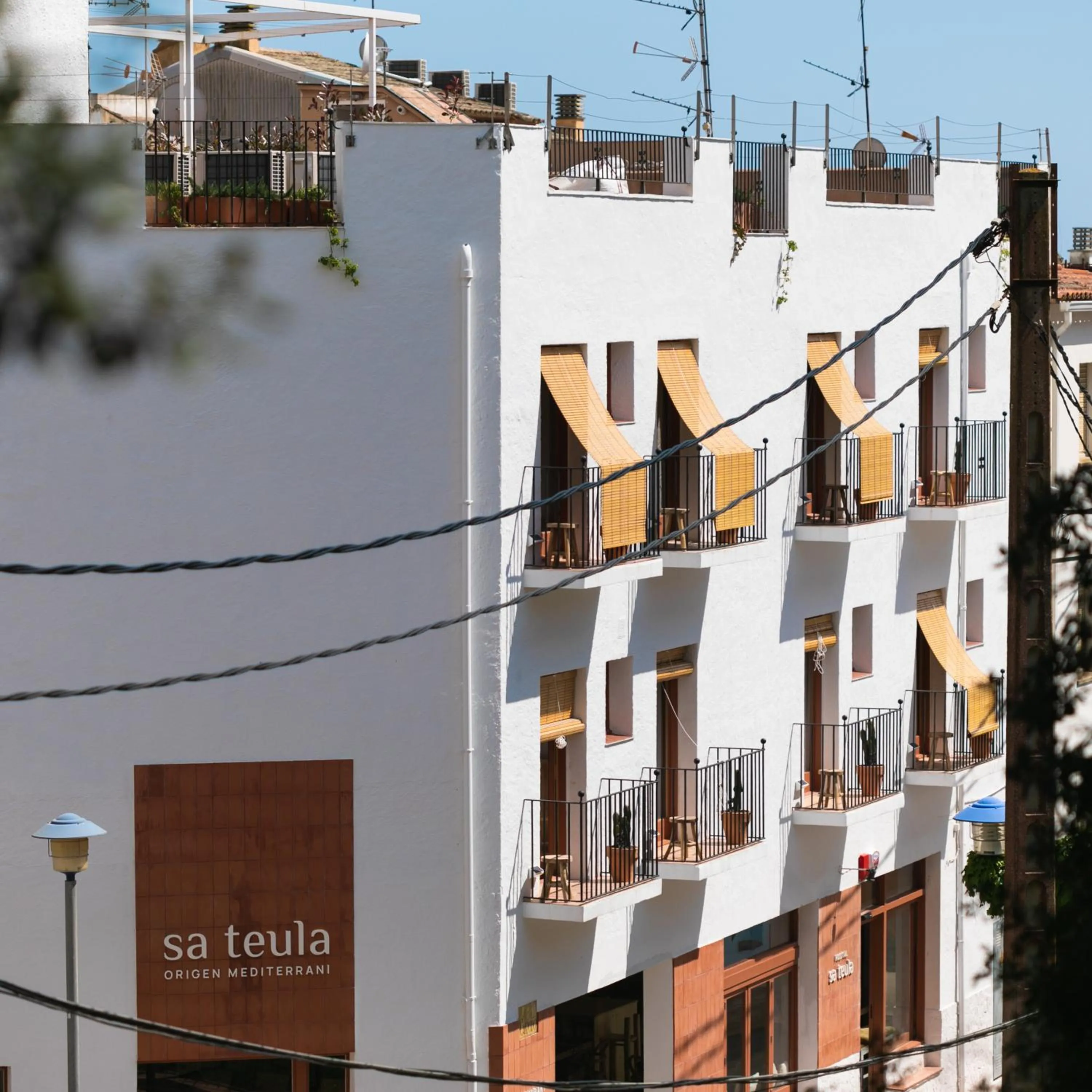 Property building in Hostal Sa Teula