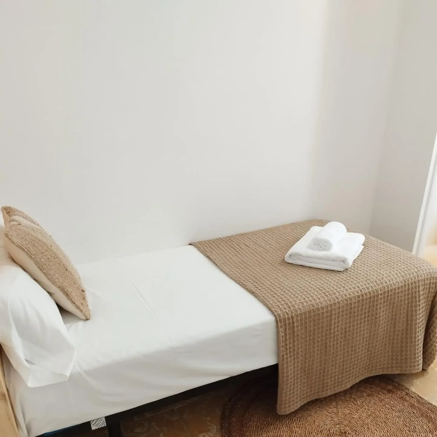 Bed in Hostal Sa Teula