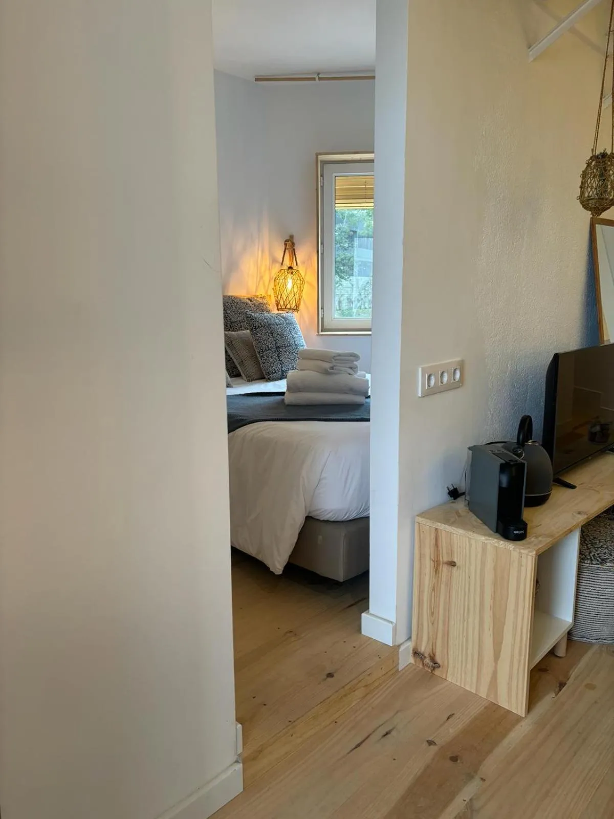 Photo of the whole room, Bed in Hostal Sa Teula