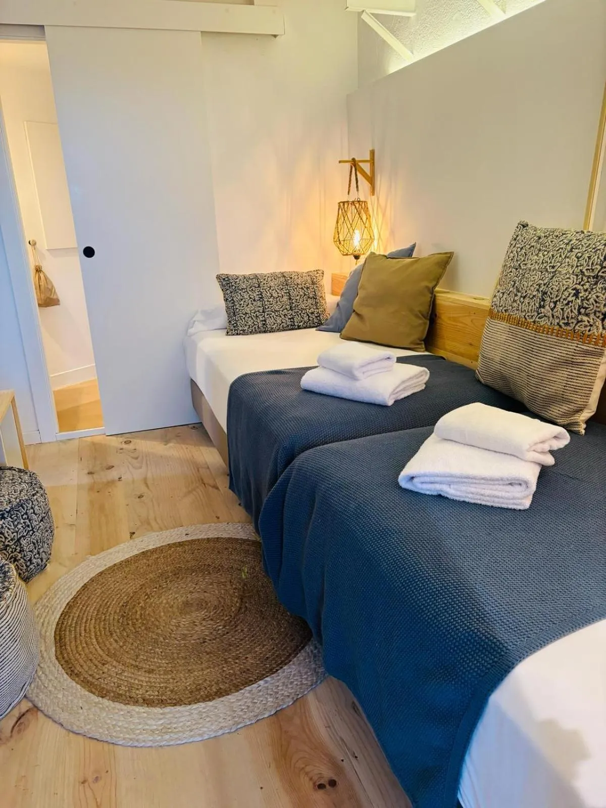 Bed in Hostal Sa Teula