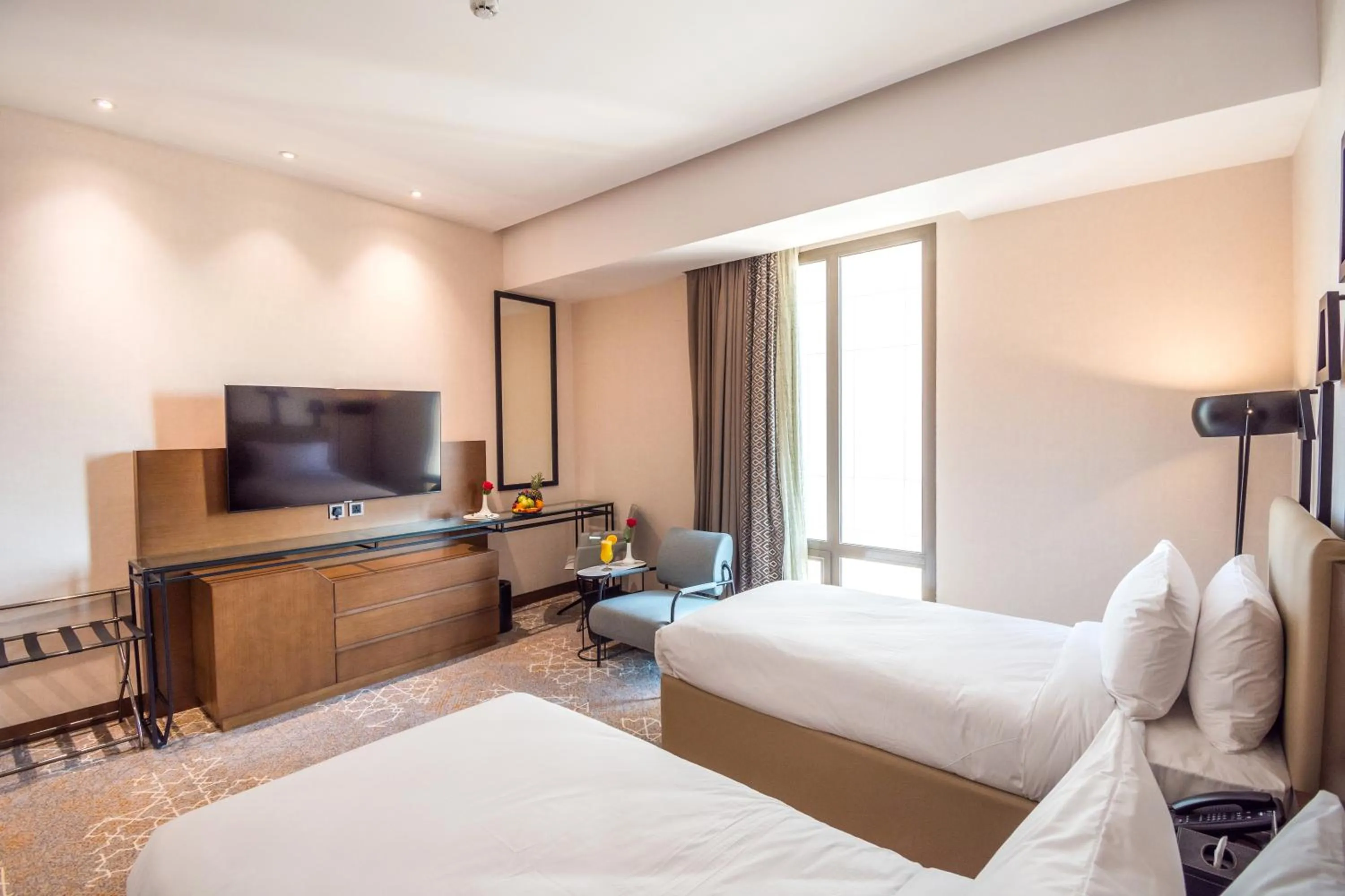 Bedroom, Bed in Grand Plaza Hotel - KAFD Riyadh